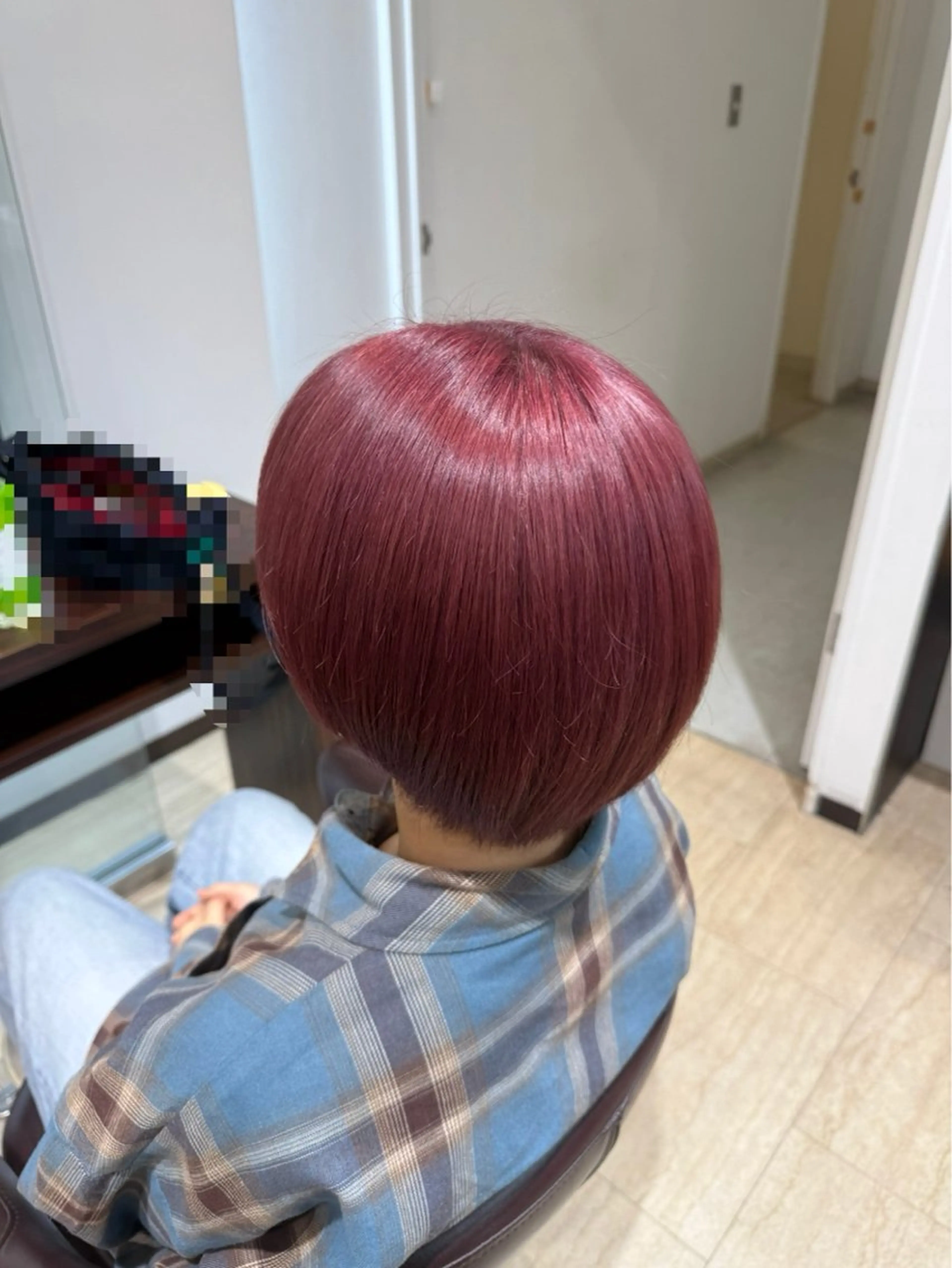 ショート カラー 守 瑞希のヘアスタイル