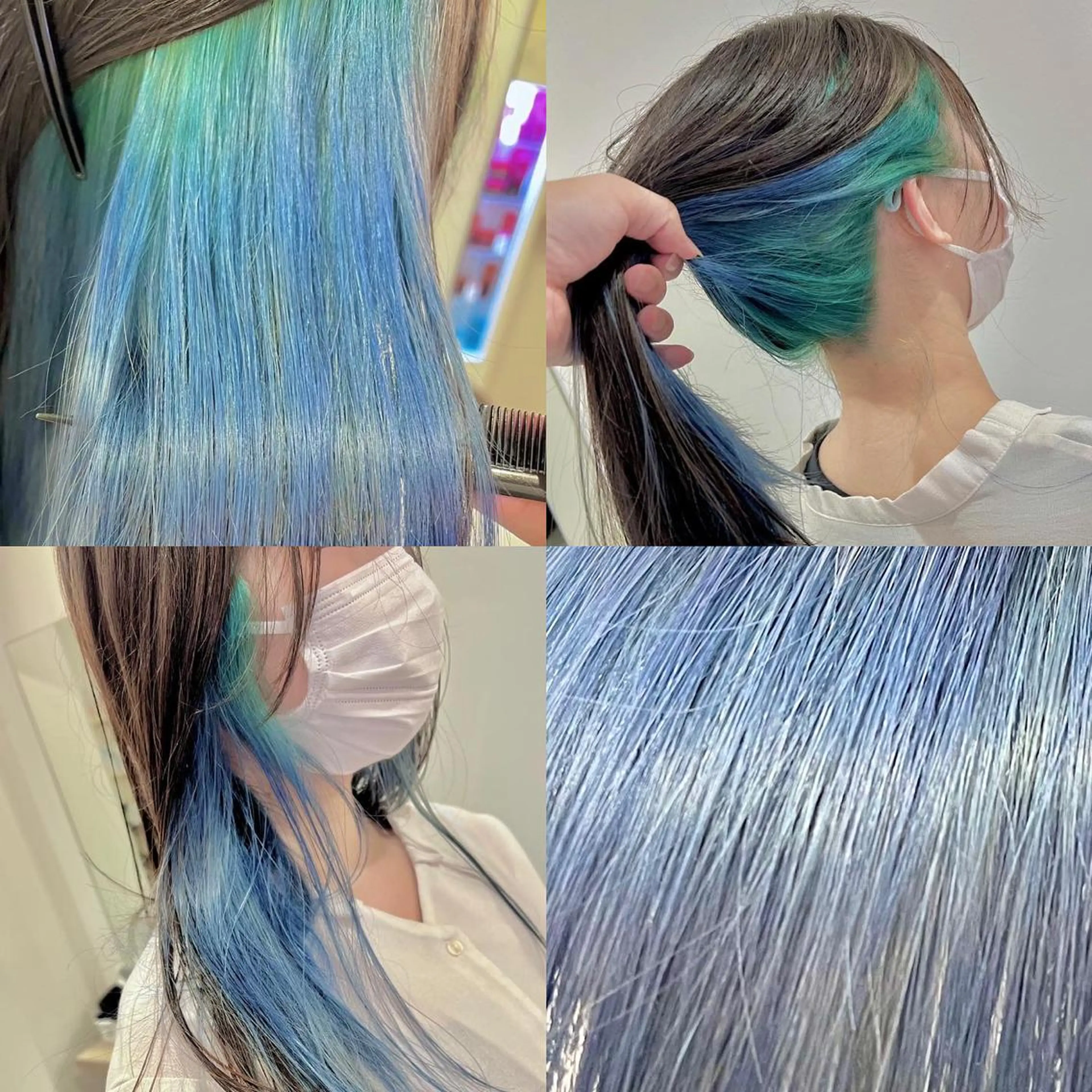 ミディアム 髪質改善 縮毛矯正 カット ヘアカラー トリートメント ブリーチ毛に縮毛矯正 ✨カラー✨山田 正幸のヘアスタイル