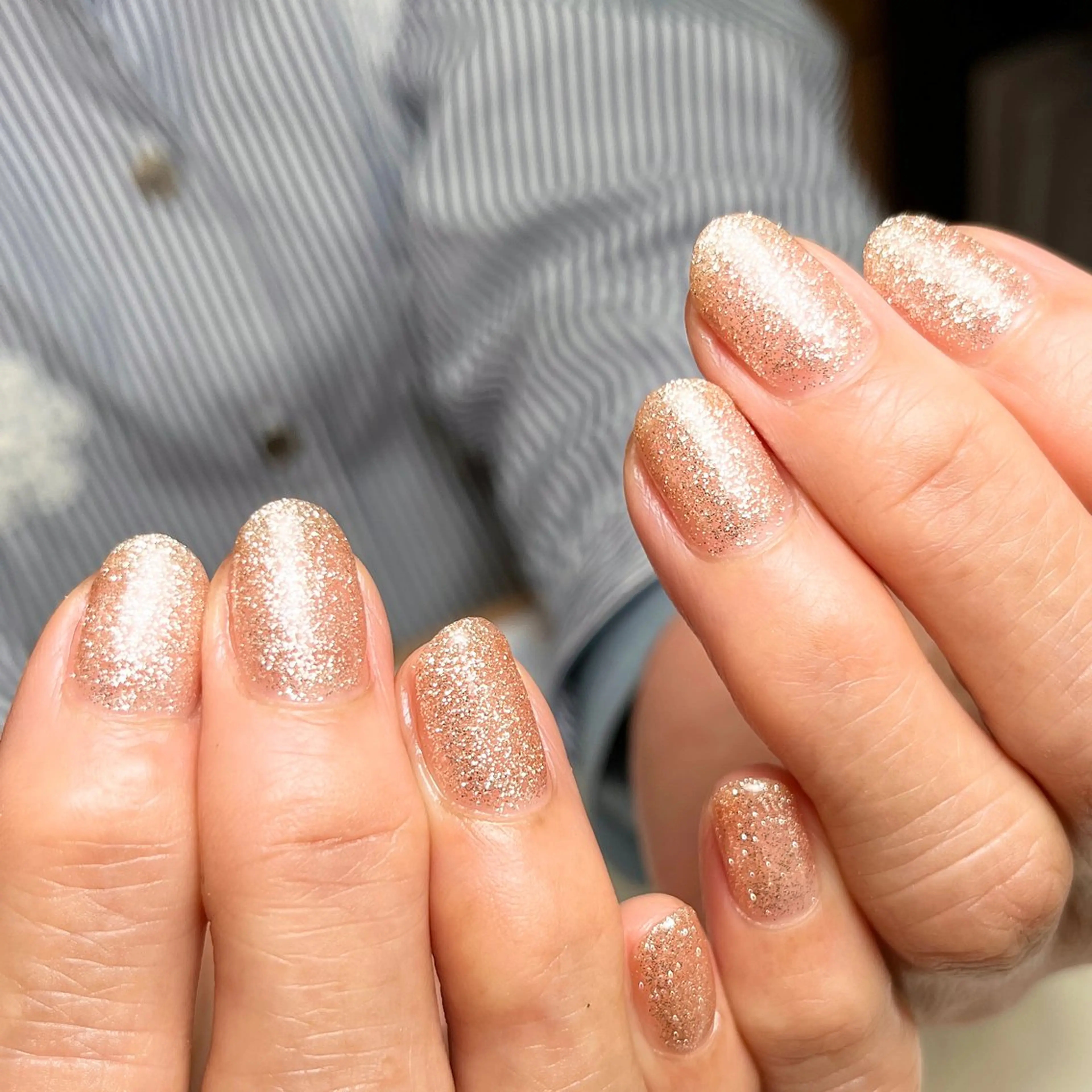 ネイル ジェルネイル ラメ(グリッター) ワンカラーネイル コエリネイル &エステのネイルデザイン