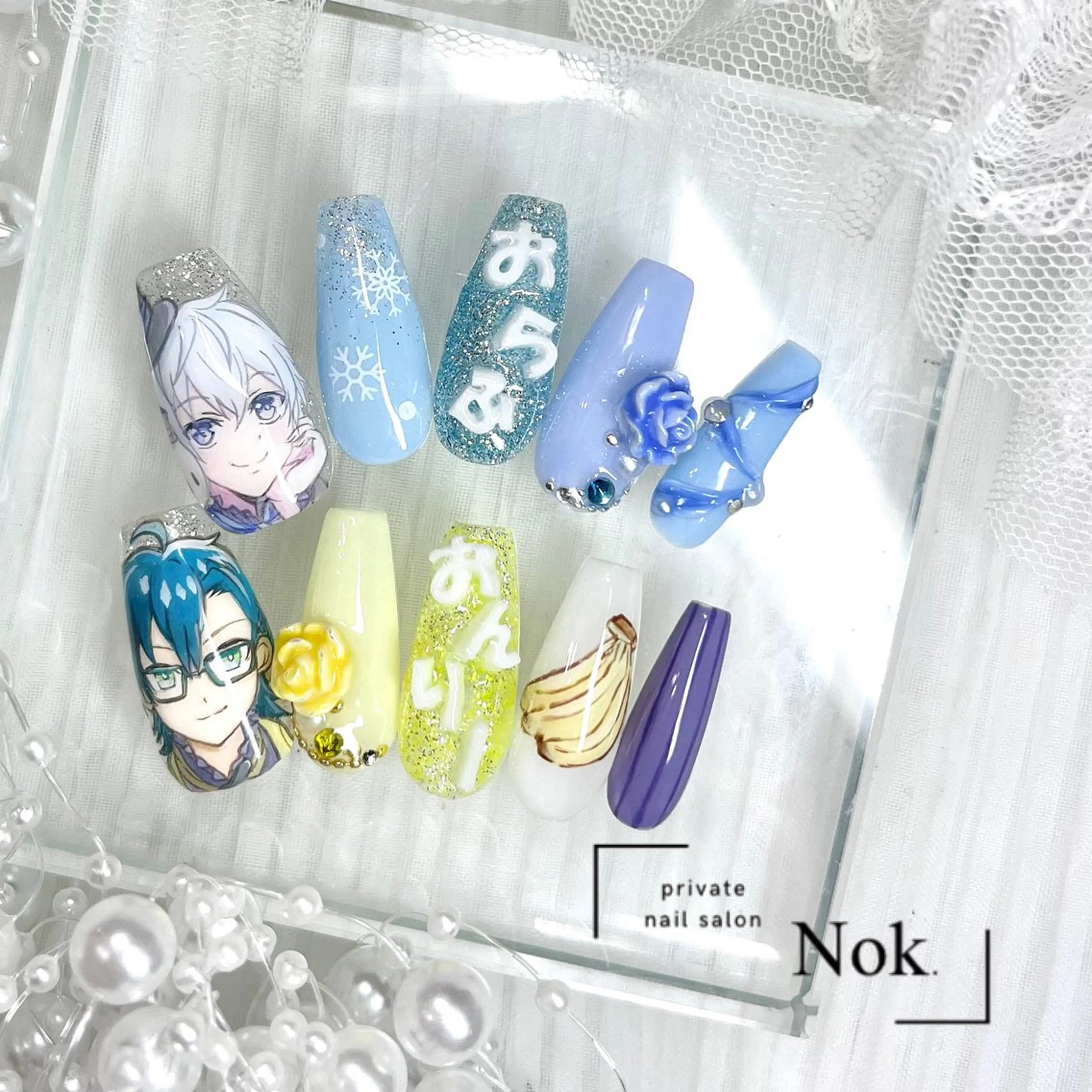 ネイル ハンドネイル 池袋痛ネイル Nok. 渡辺のネイルデザイン