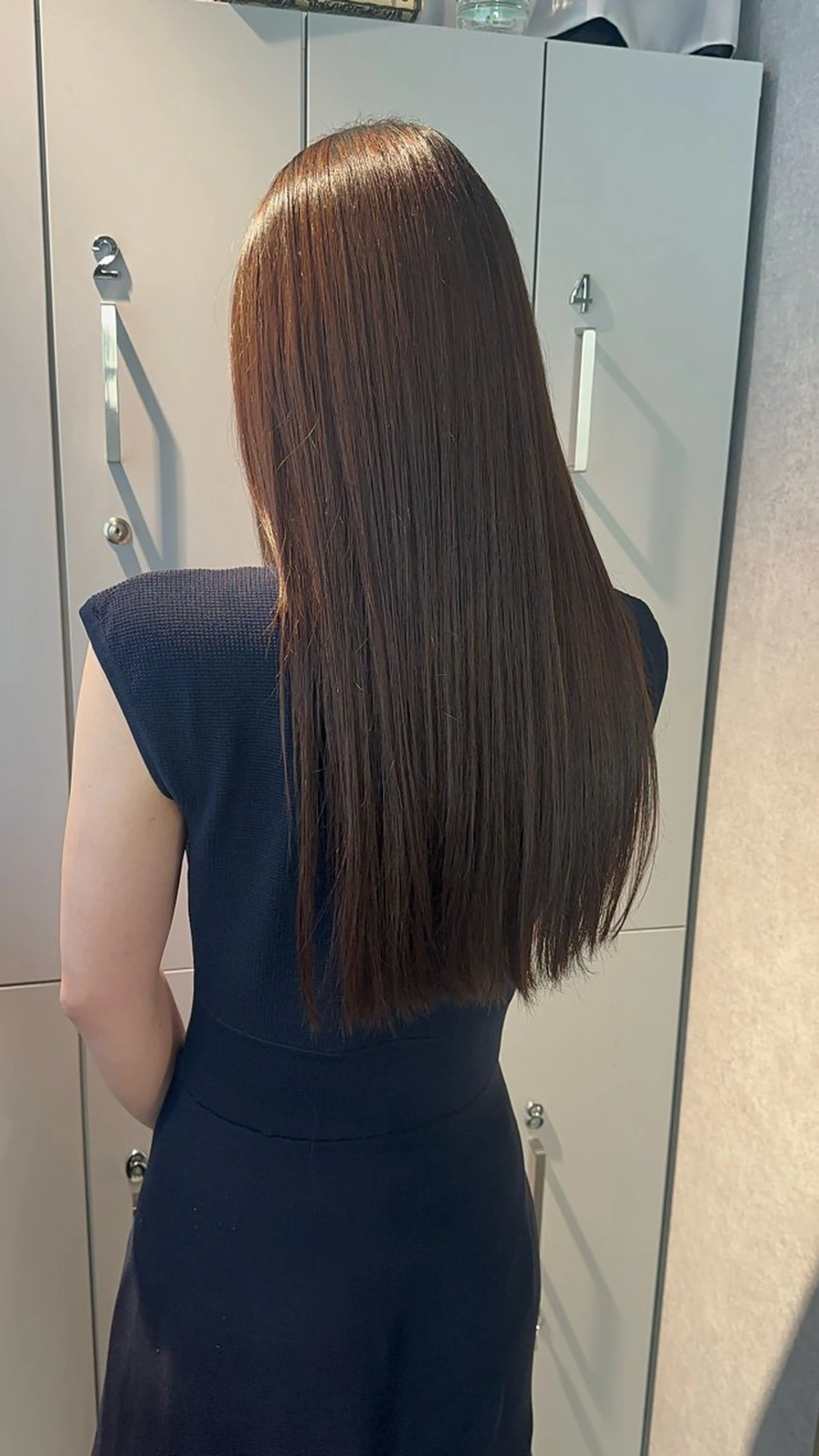 梅雨の気になる癖に✨縮毛矯正+ケアトリートメントの写真