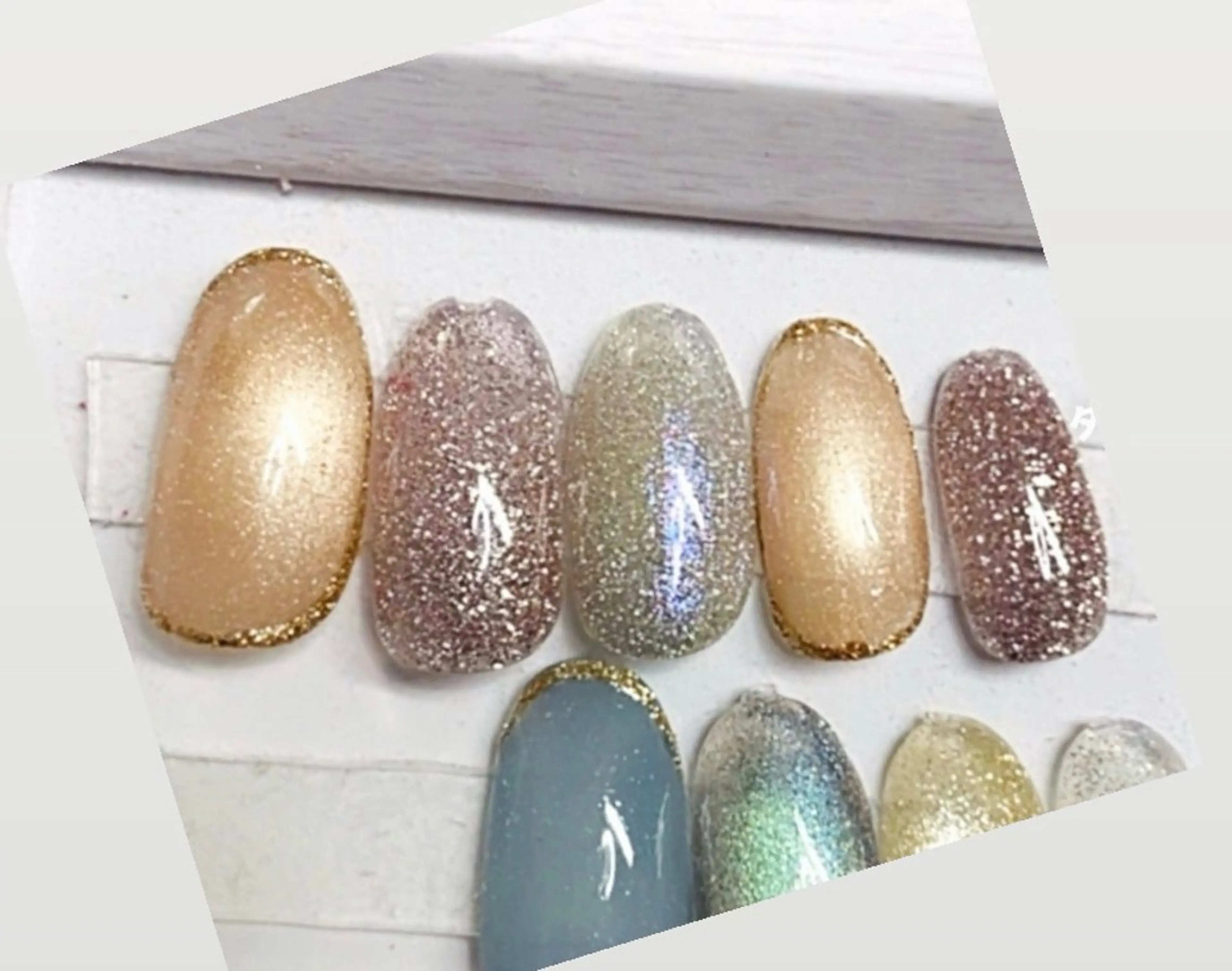 ネイル フラッシュネイル キラキラネイル ラメ(グリッター) マグネットネイル オフィスネイル ハンドネイル フルリール 【プライベートサロンのネイルデザイン