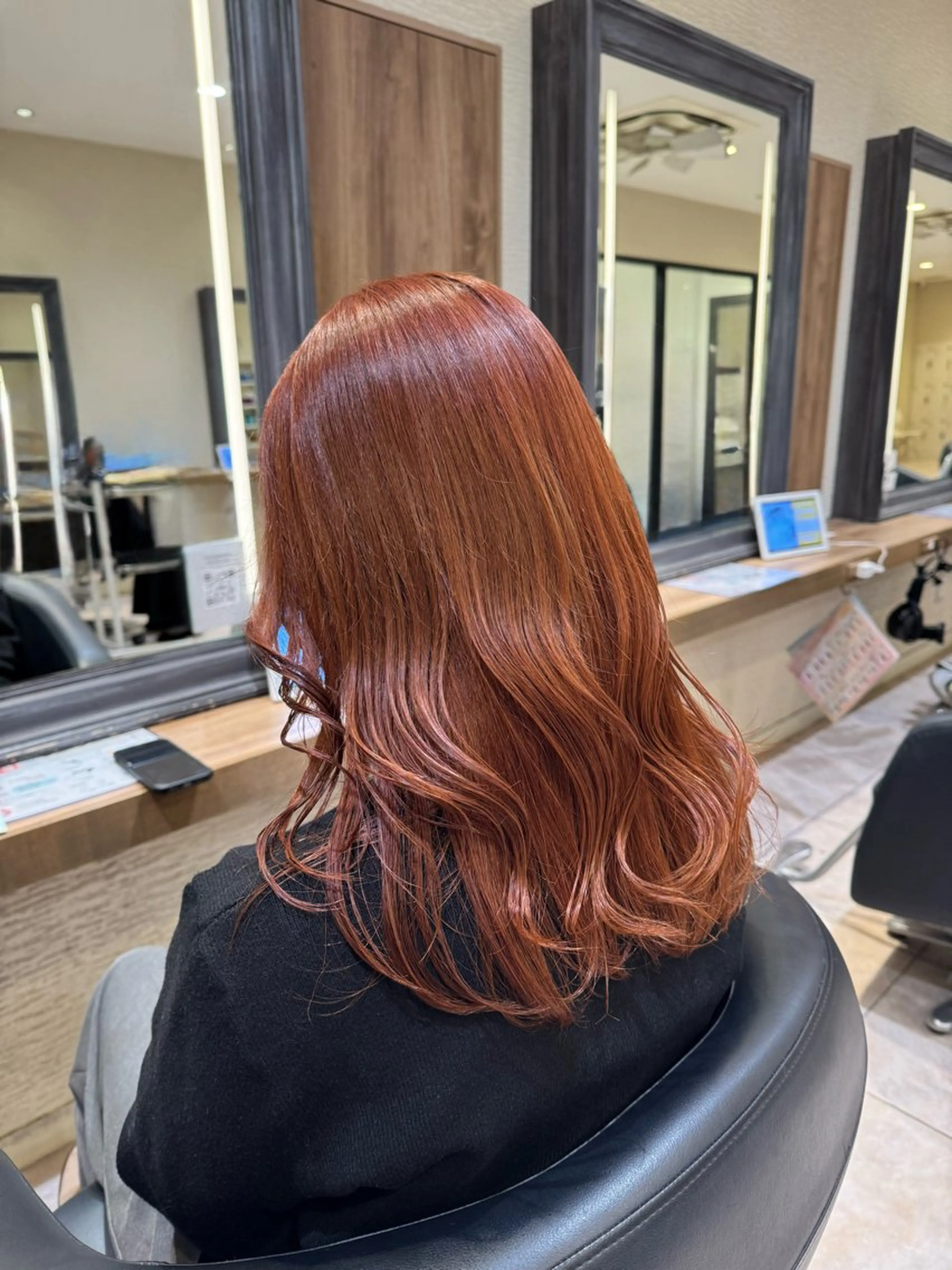ロング カラー ヘアカラー トリートメント さら艶レイヤーカット 🩶Suzuneのヘアスタイル