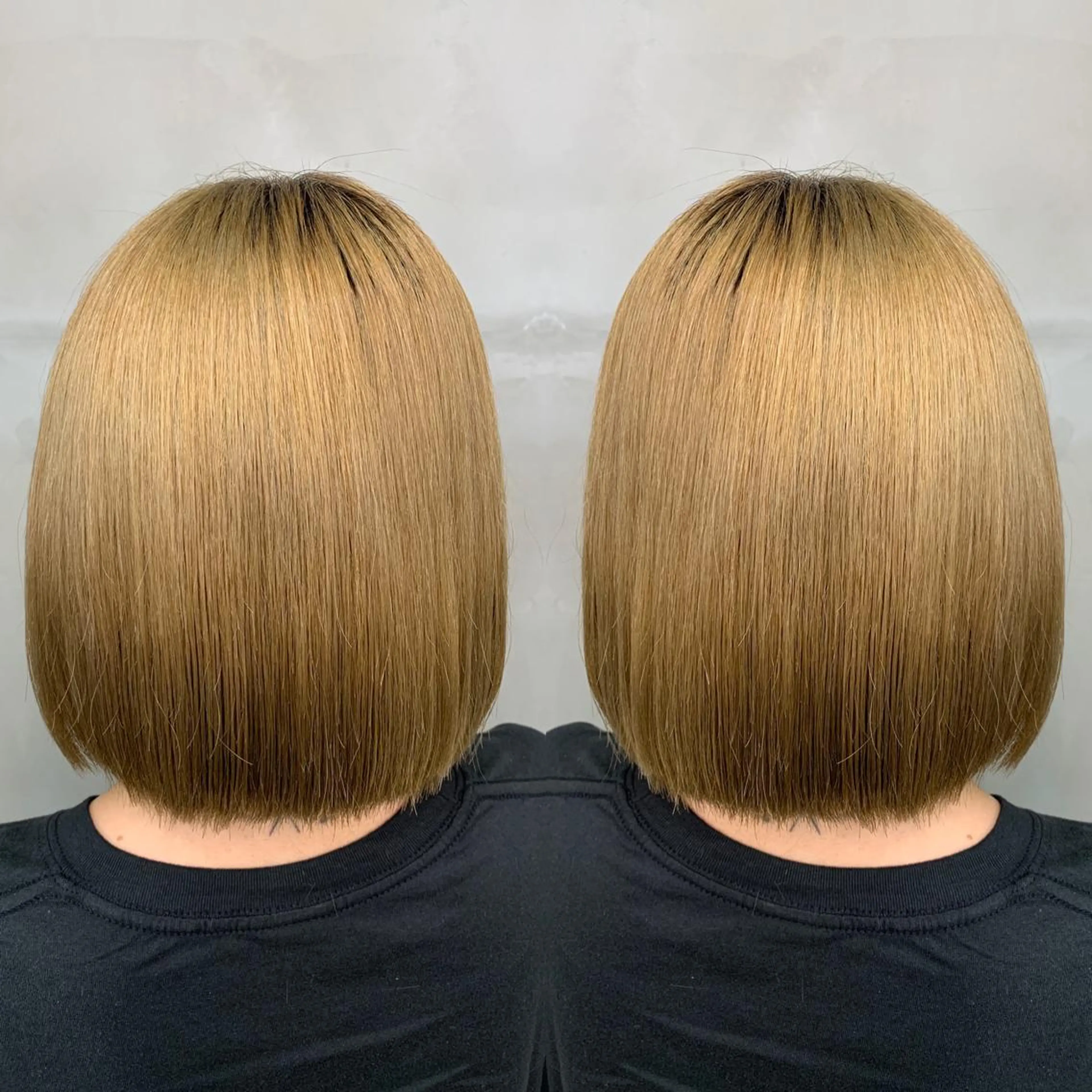 ショート カラー アッシュ バレイヤージュ ベージュカラー ブロンド ブルーカラー レイヤーカット/ 艶カラー/RYOMAのヘアスタイル