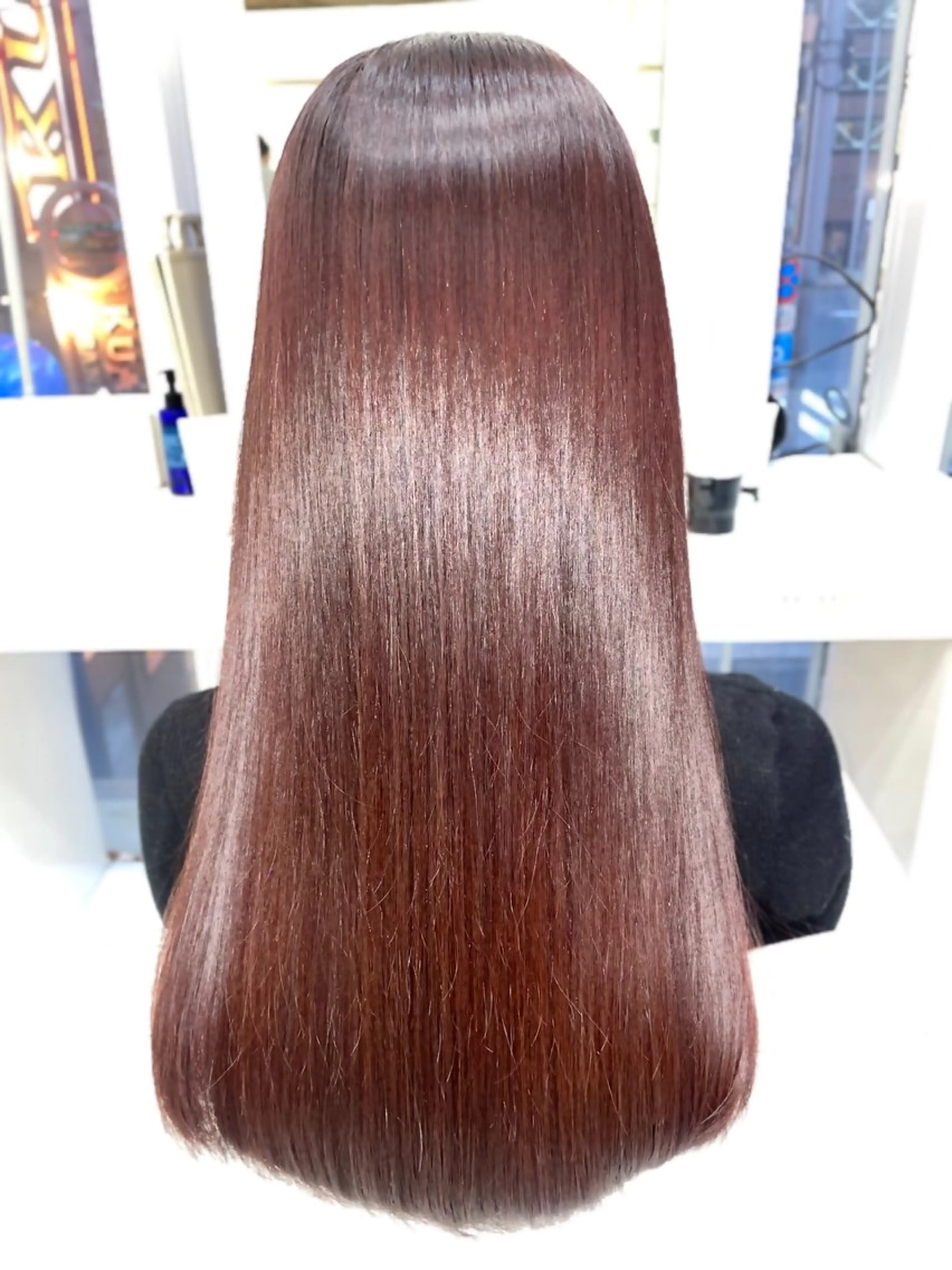 セミロング カラー アクアカラー トリートメント 30代からの上質な ヘアケア 大西のヘアスタイル