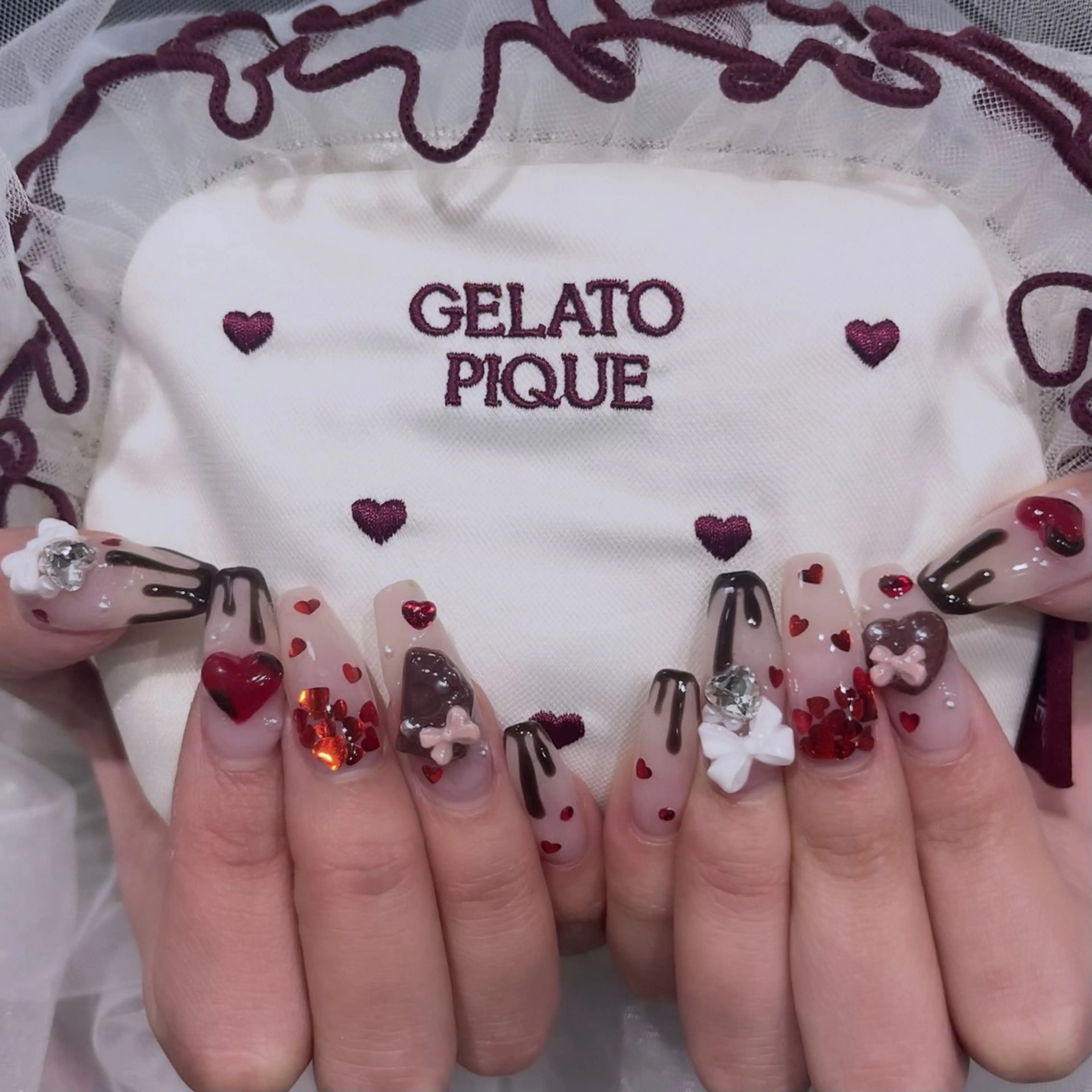 ネイル ハンドネイル 🧁fein. nana🩵のネイルデザイン