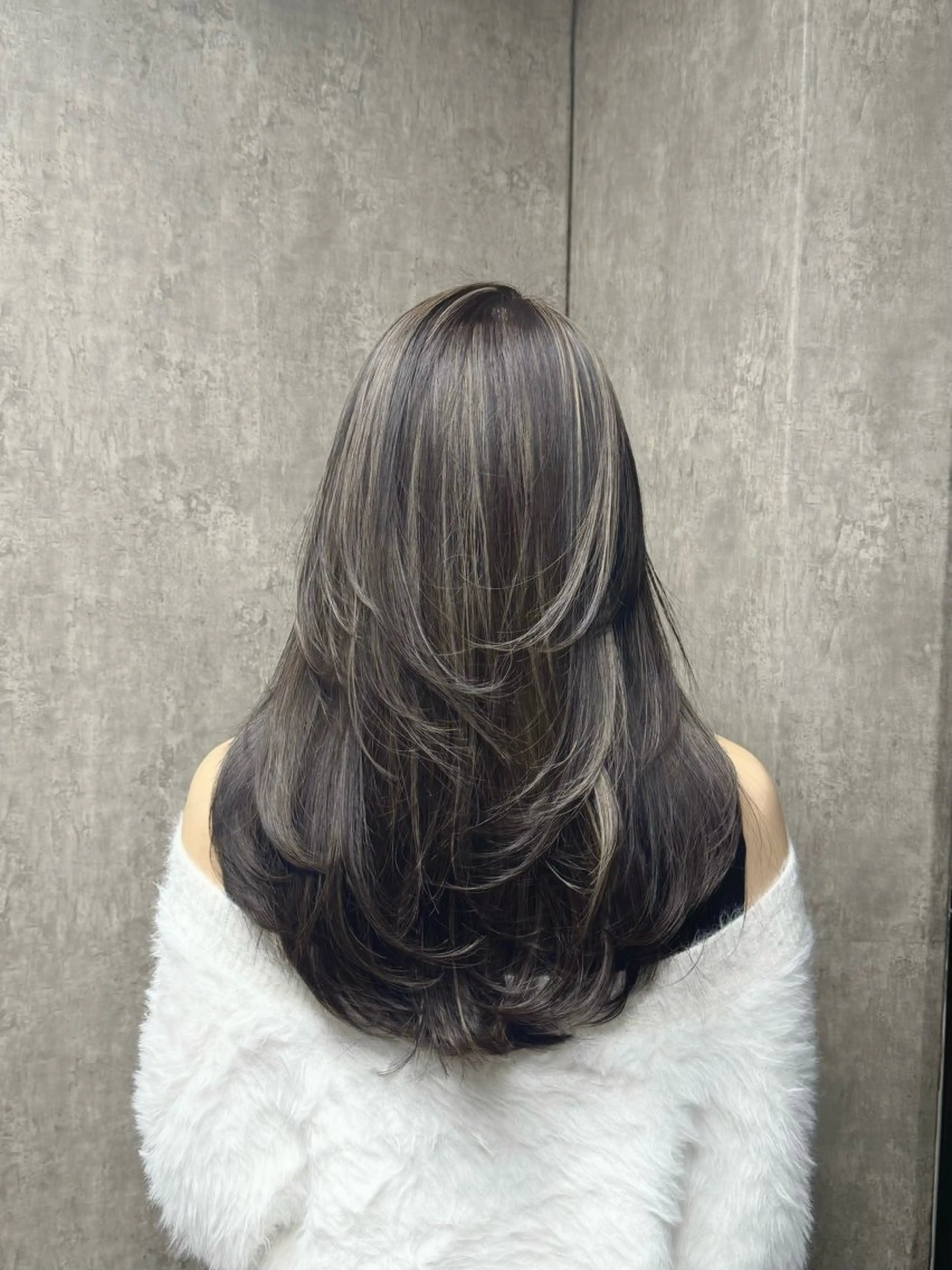 ロング カラー ブリーチ ハイライトカラー ハイライト ヘアカラー 店長 ハイトーン× 髪質改善/舘野 涼太のヘアスタイル