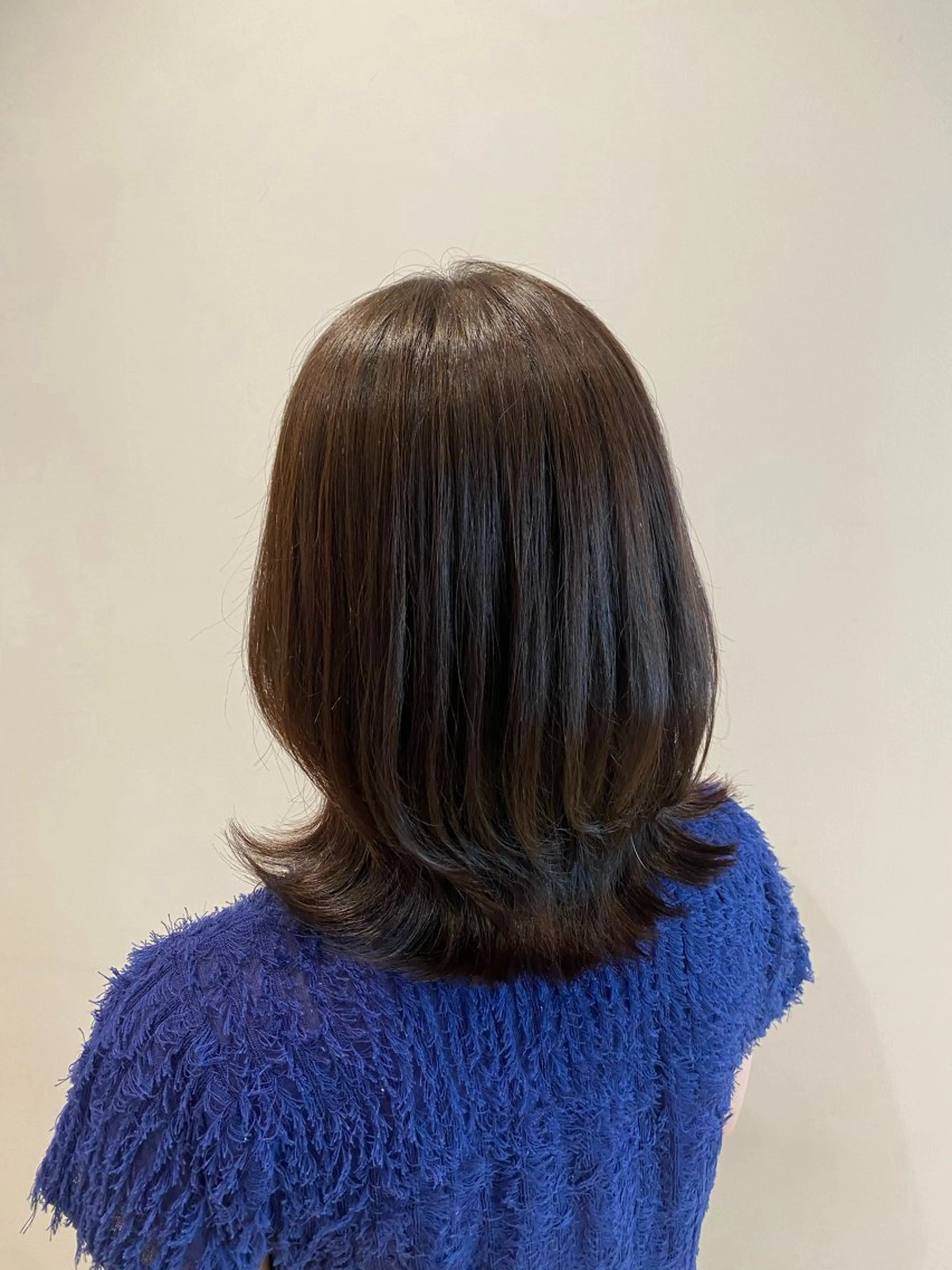 ミディアム カラー カット ヘアカラー トリートメント 🌹艶髪カラー🌹 津田晴加【西荻窪】のヘアスタイル