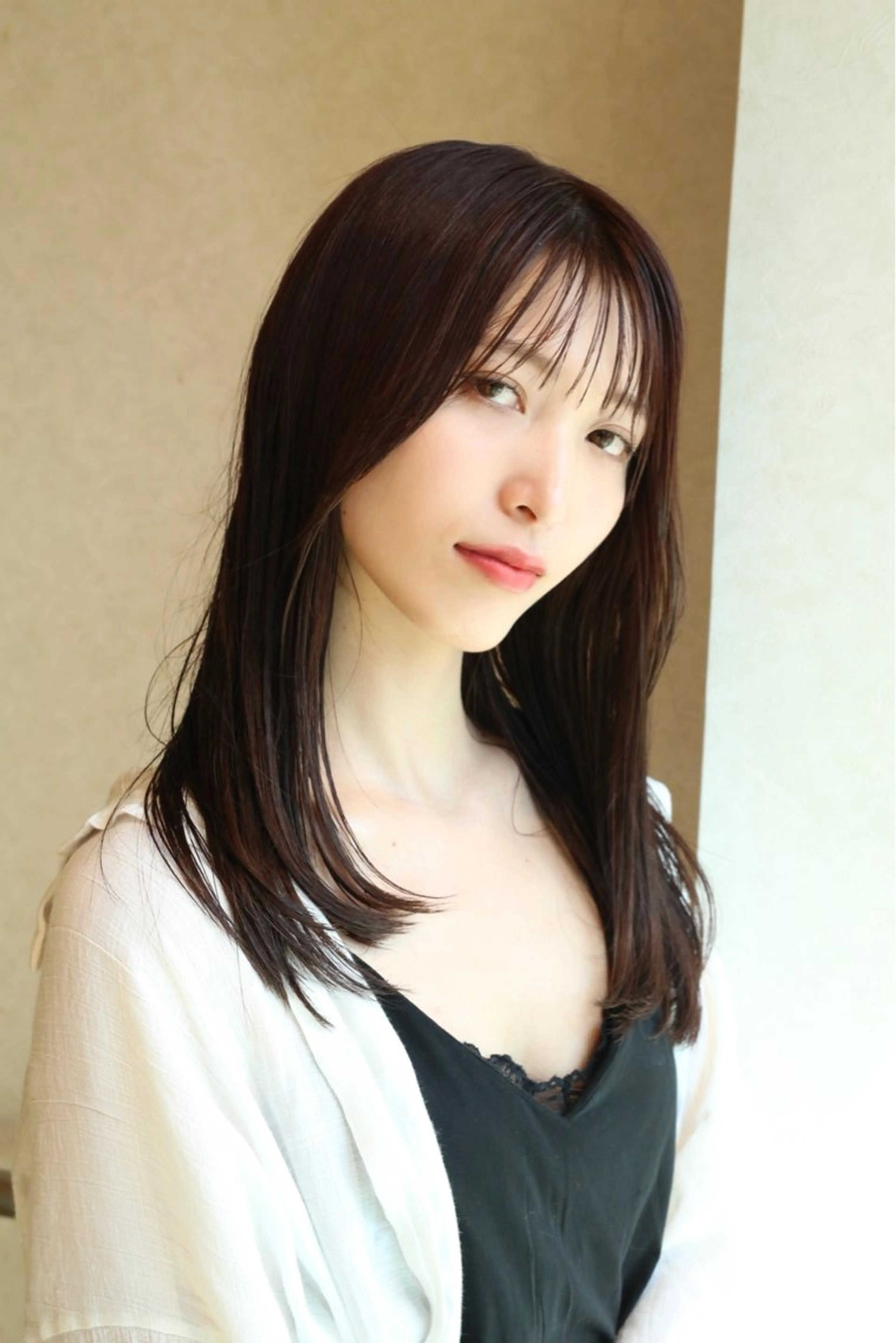 セミロング GIEN 西宮ガーデンズプラス所属・中尾 碧斗のヘアスタイル