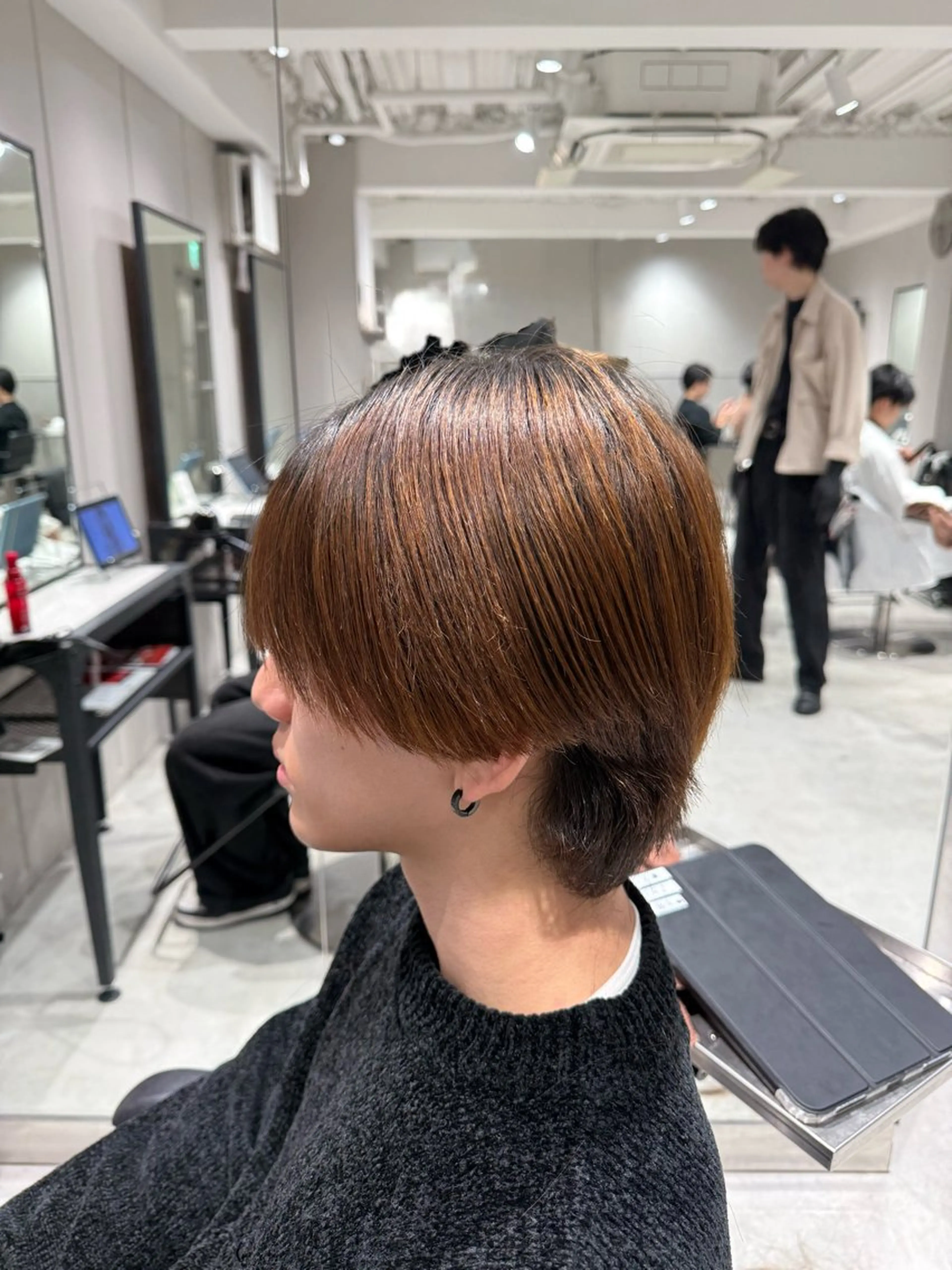 メンズ カット 縮毛矯正 メンズ縮毛矯正 /池袋/原田海朱のヘアスタイル