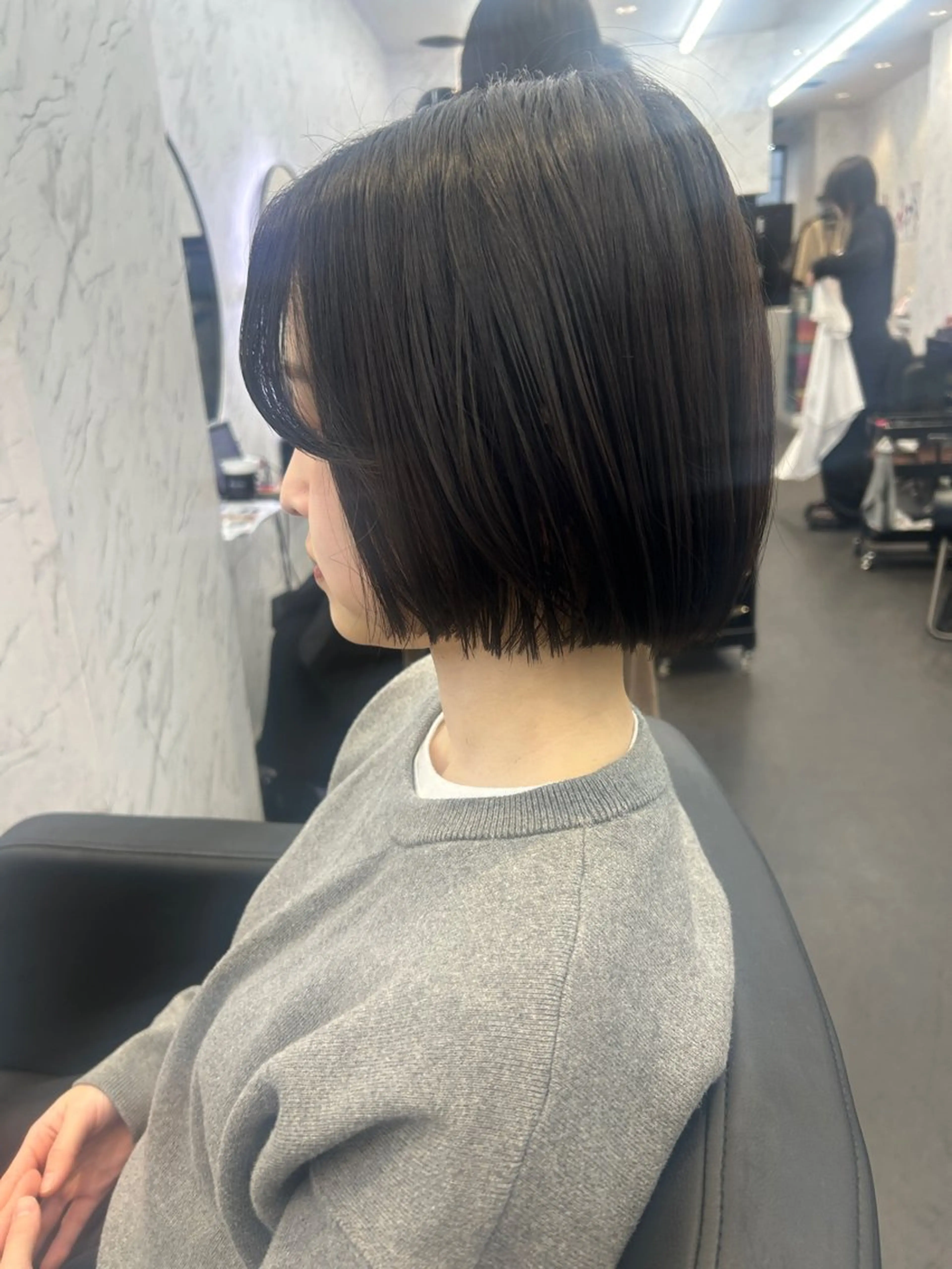 ショート ボブ レイヤーカット カット カット¥1100 ✂️MIUのヘアスタイル