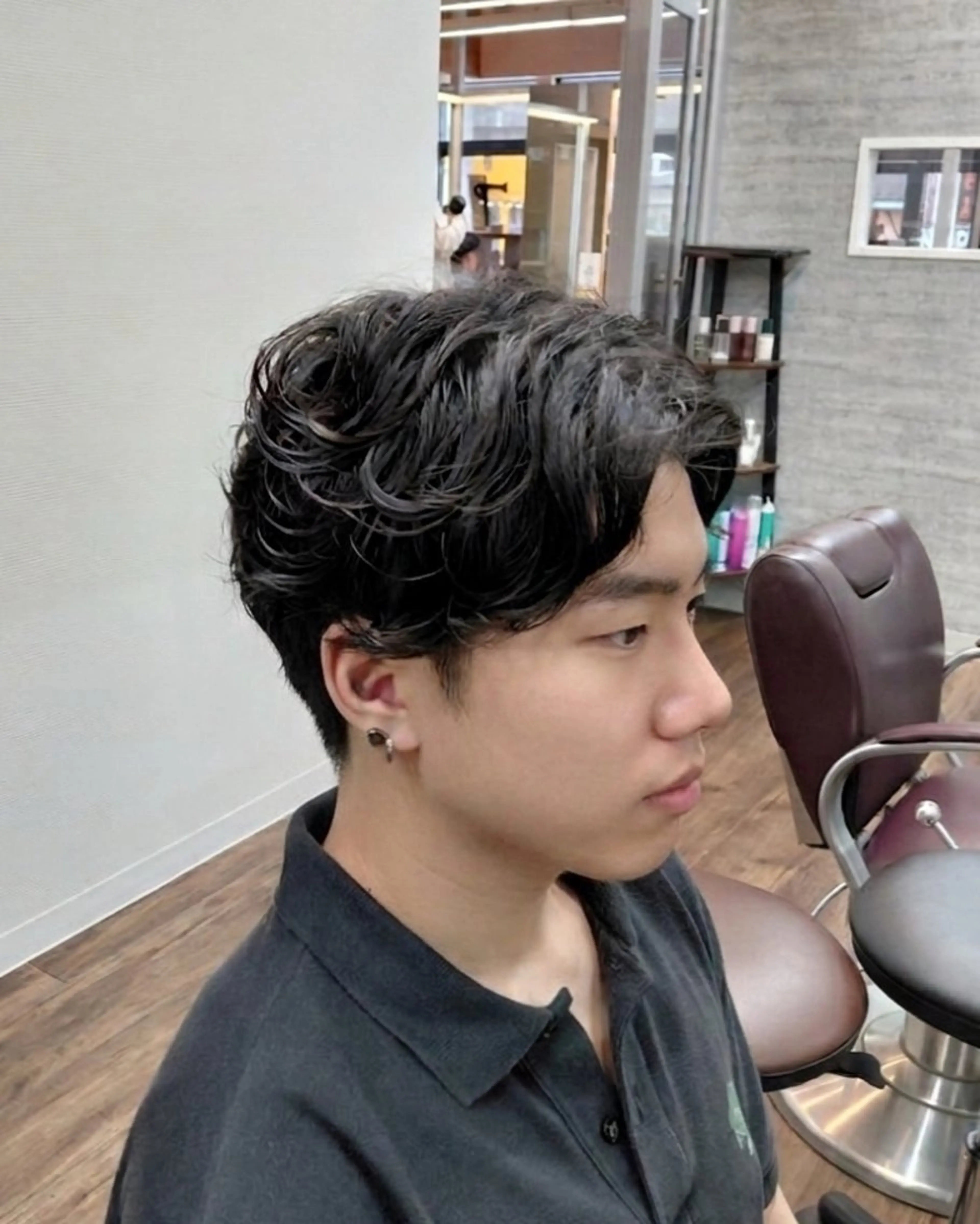 ショート メンズ パーマ メンズパーマ ニュアンスパーマ カット パーマ メンズ特化💈/ 長谷川翼のヘアスタイル