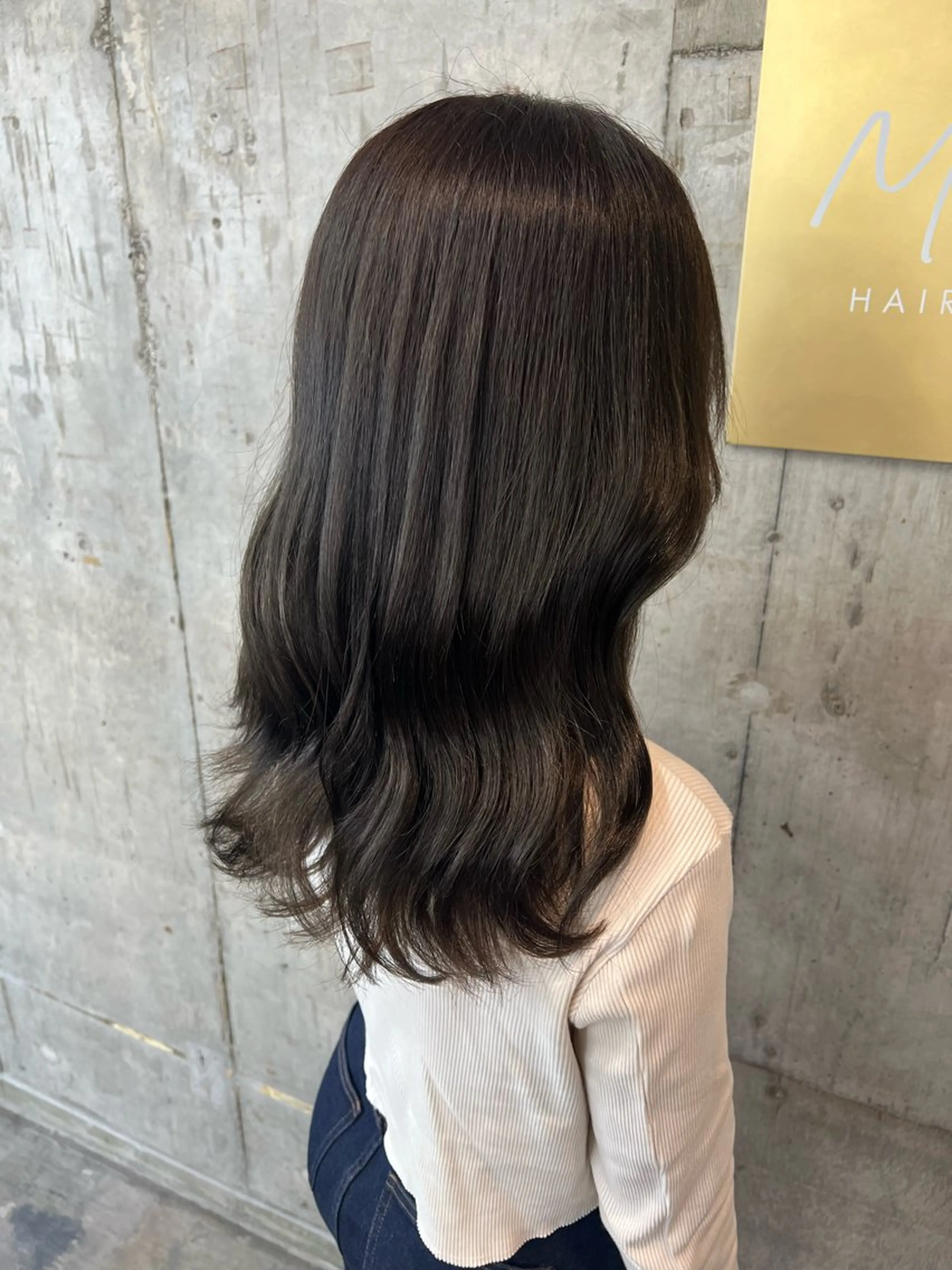 ロング カット ヘアカラー トリートメント 韓国風ヘア 🇰🇷清水しいなのヘアスタイル