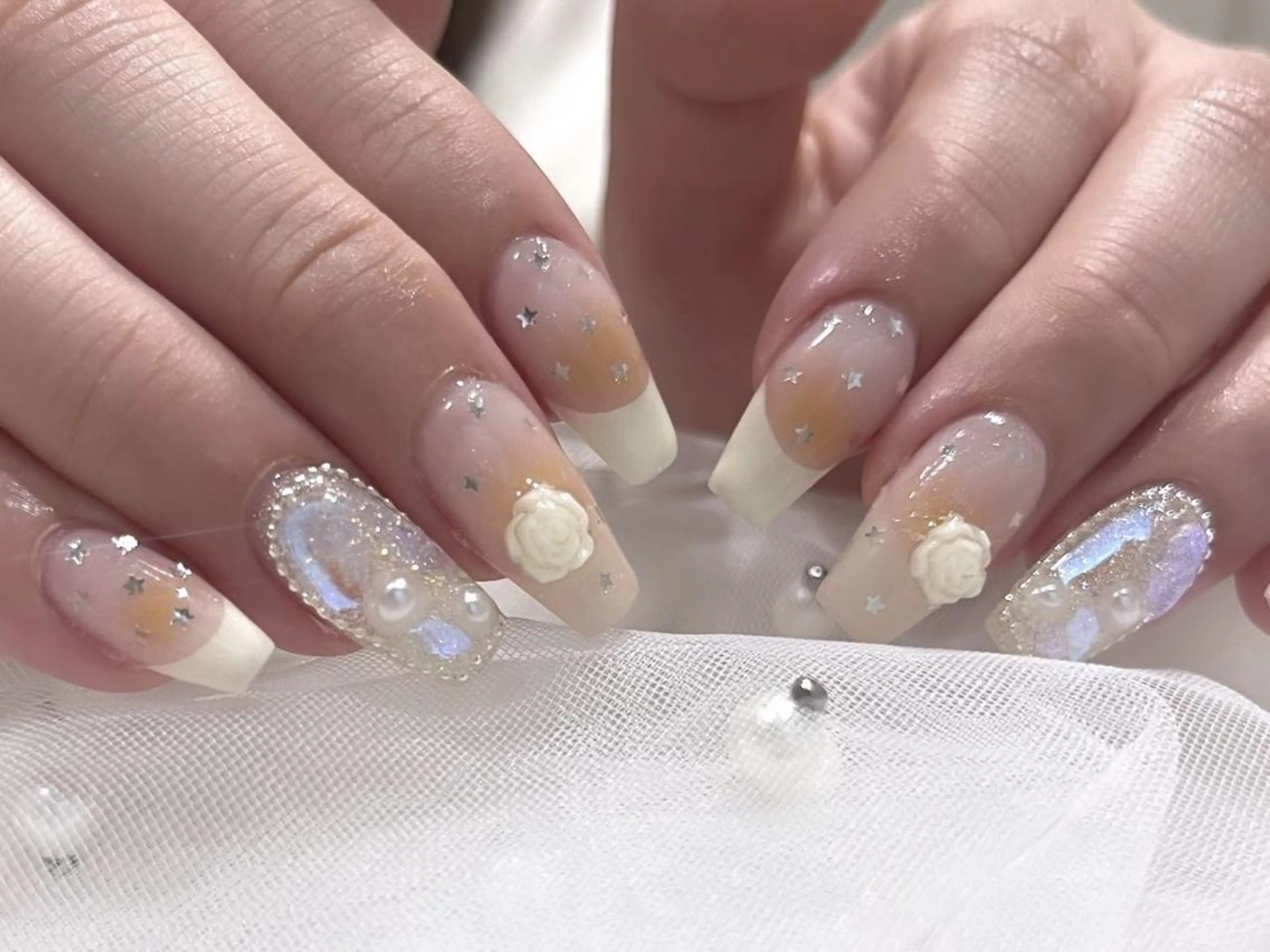 ネイル ハンドネイル 🌼fein.omo tesando♥️のマツエク・マツパデザイン