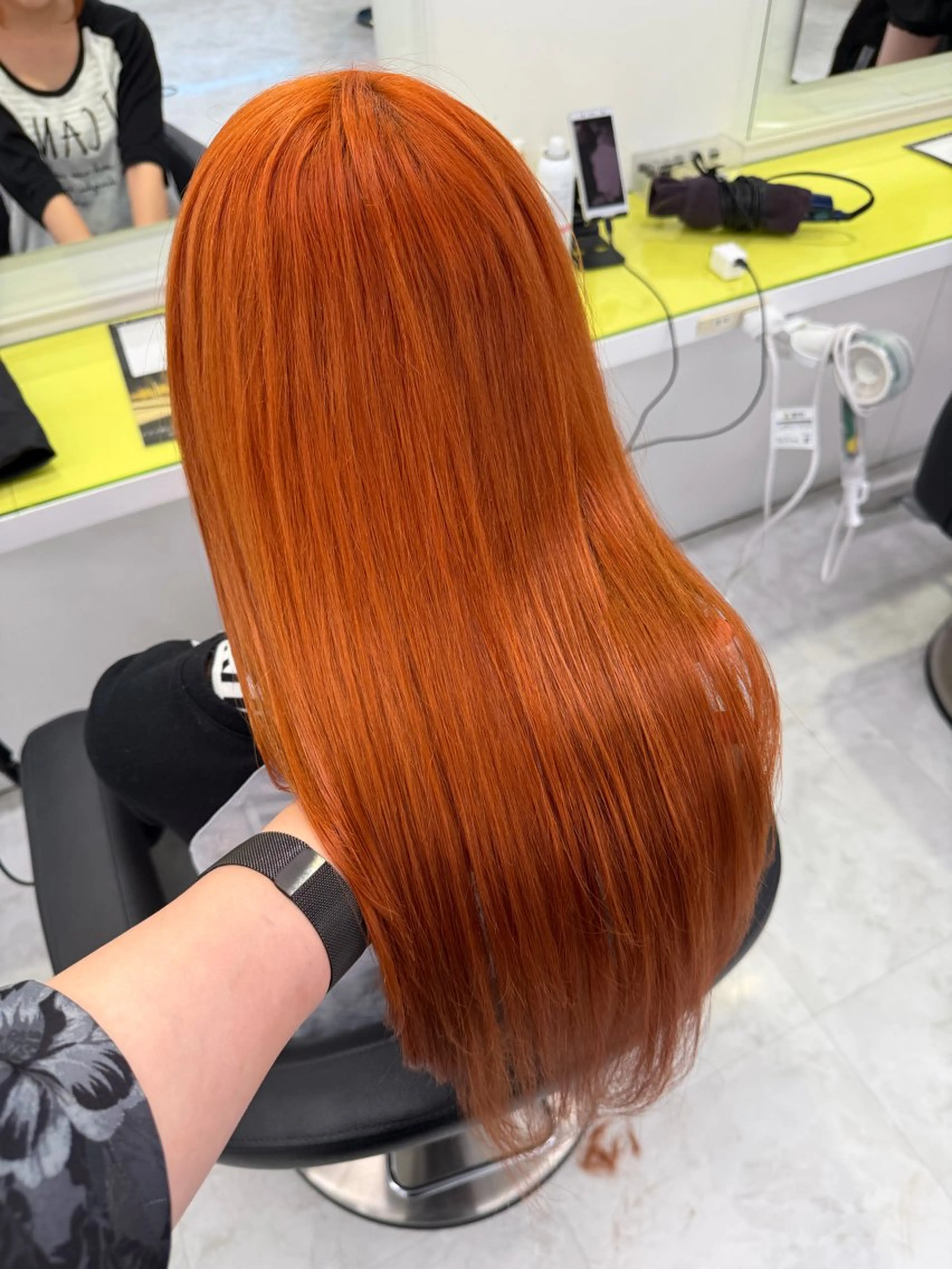 パーマ ヘアアレンジ カット 縮毛矯正 トリートメント ヘアセット 🫧モテる💗ダメー ジレスハイトーン🫧のヘアスタイル