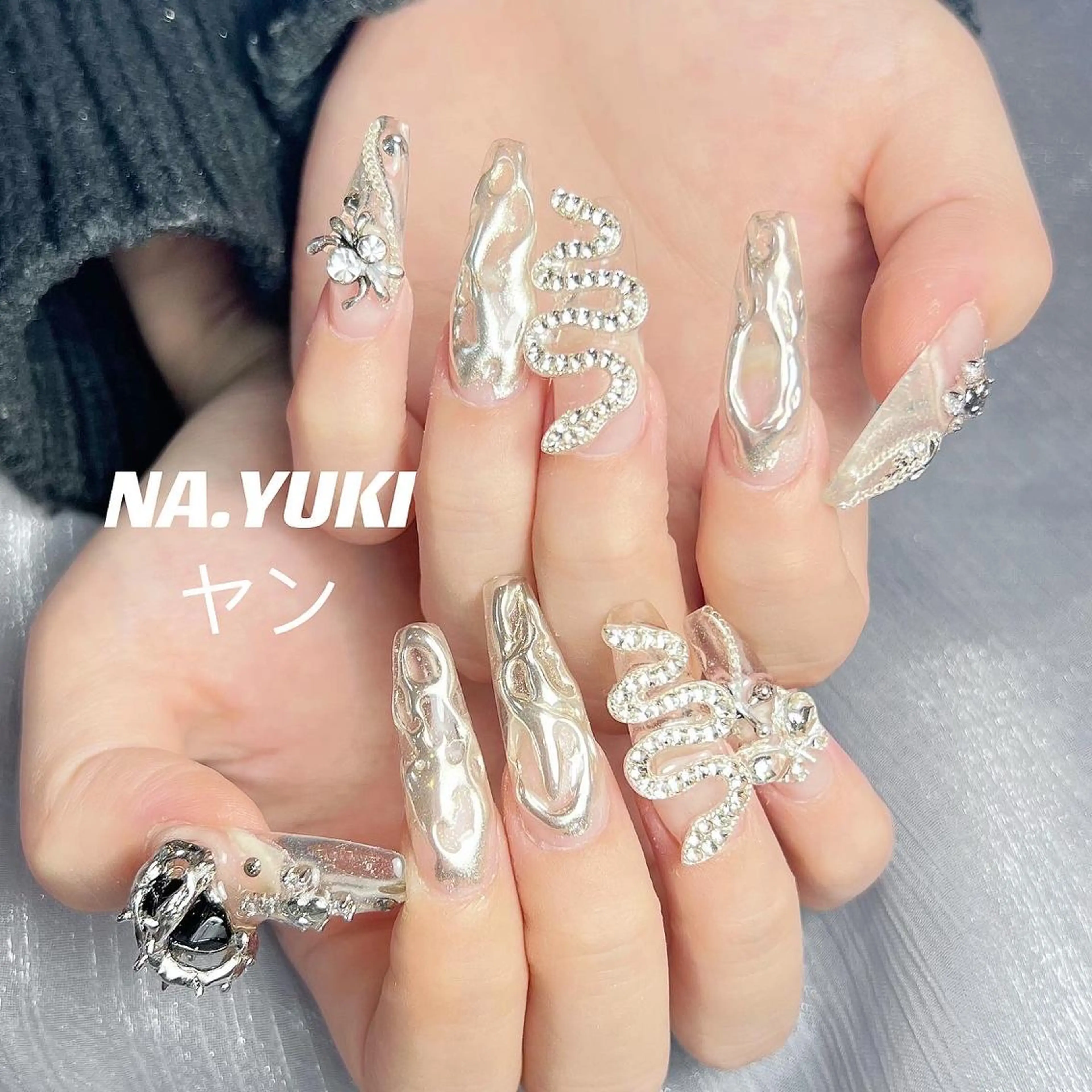 ネイル ハンドネイル 🎀 moo～ 🎀のネイルデザイン