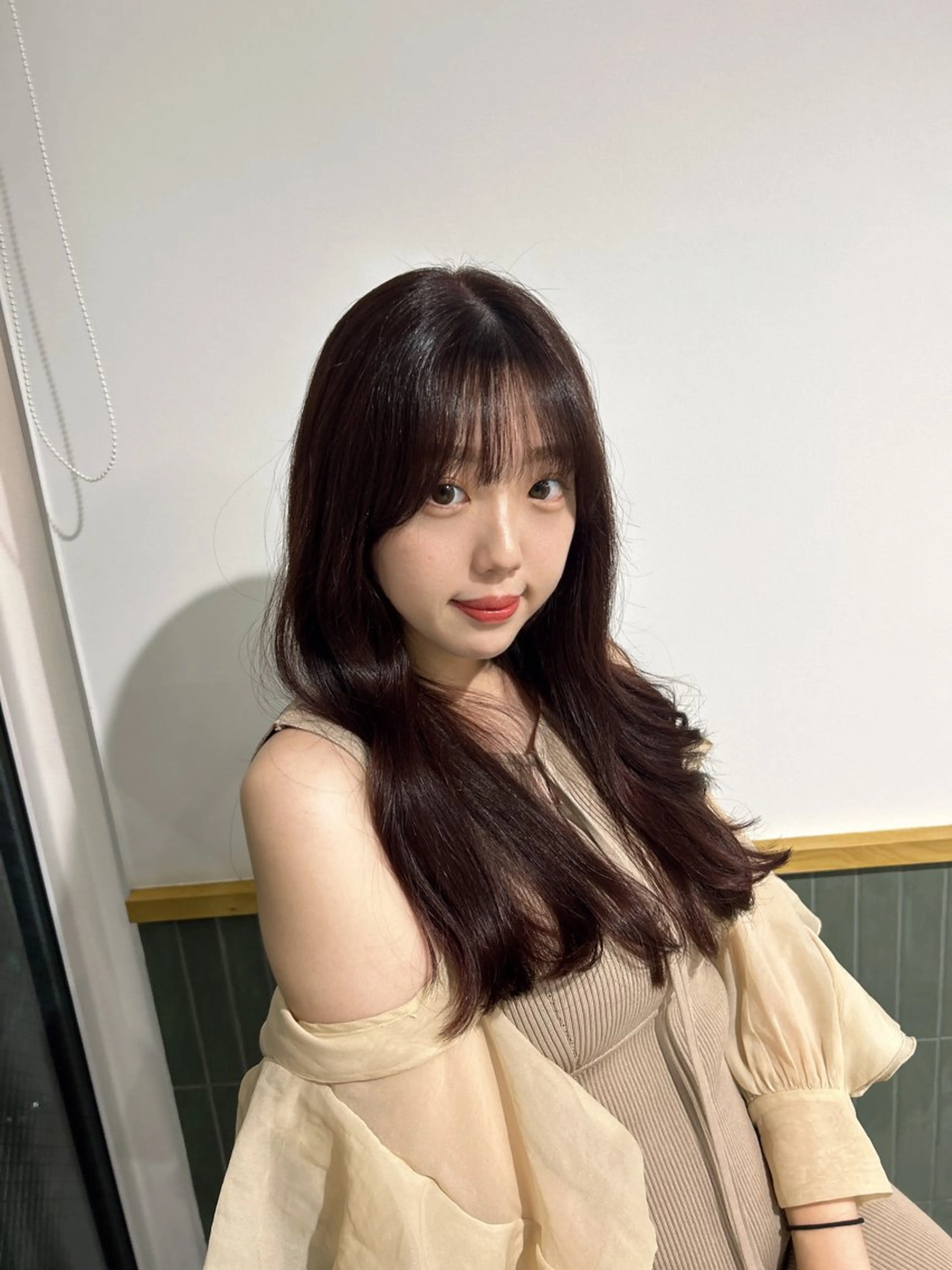 ロング カラー ヘアアレンジ 【代表】 たき〜のヘアスタイル