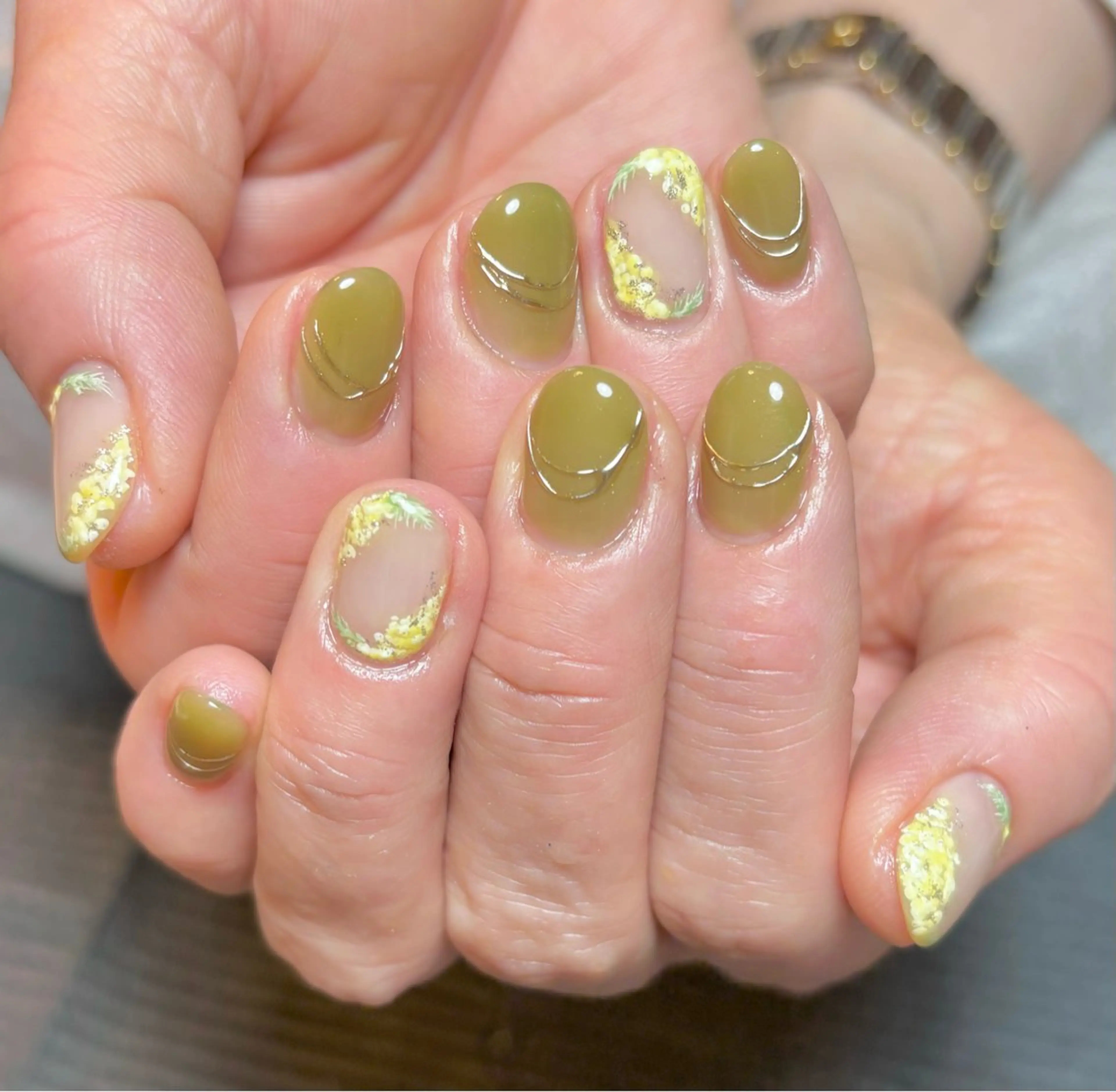 ネイル ハンドネイル 樫原 なおこのネイルデザイン