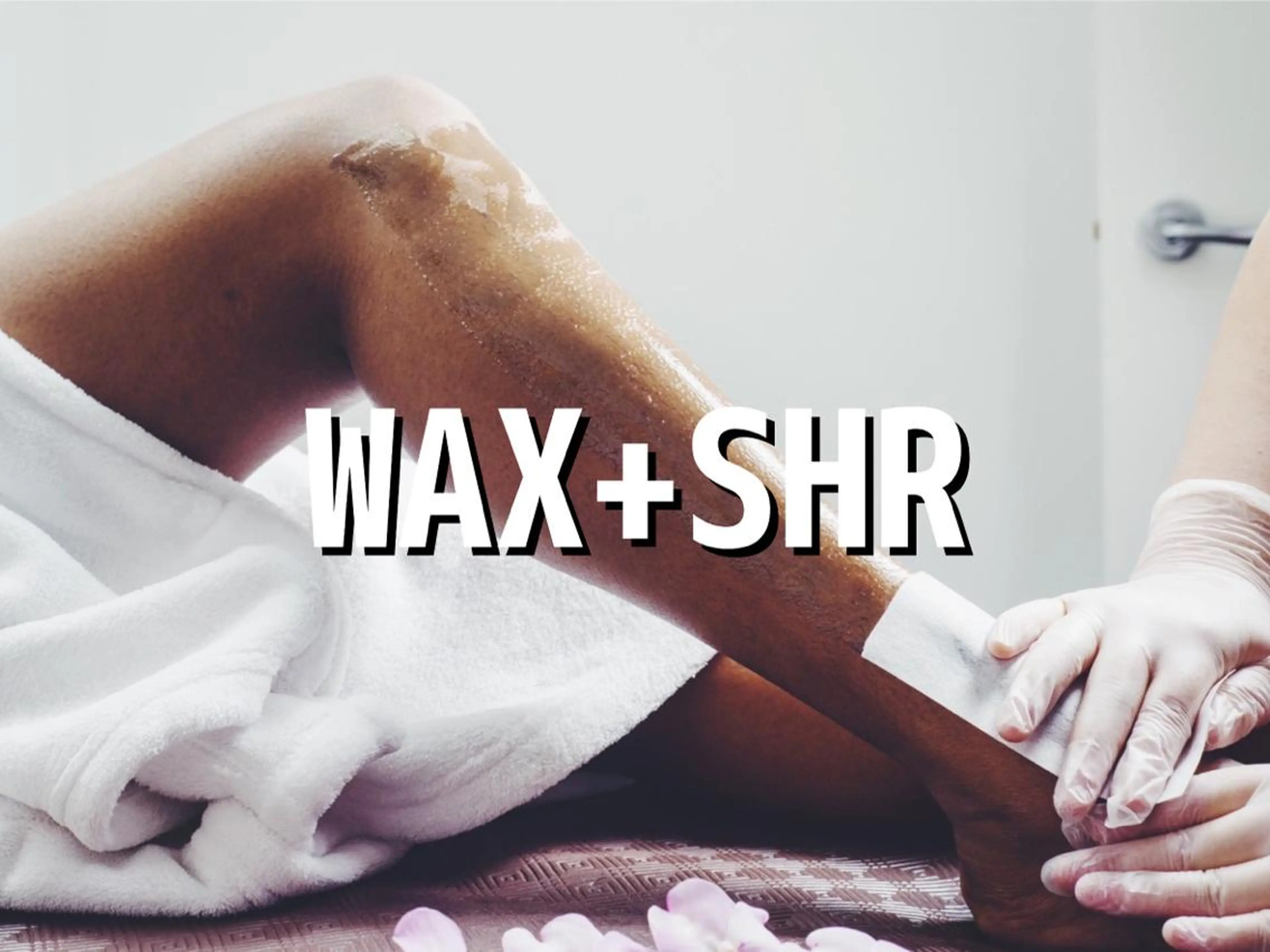 【メンズ】ワックス+ひかり脱毛◆足ALLの写真