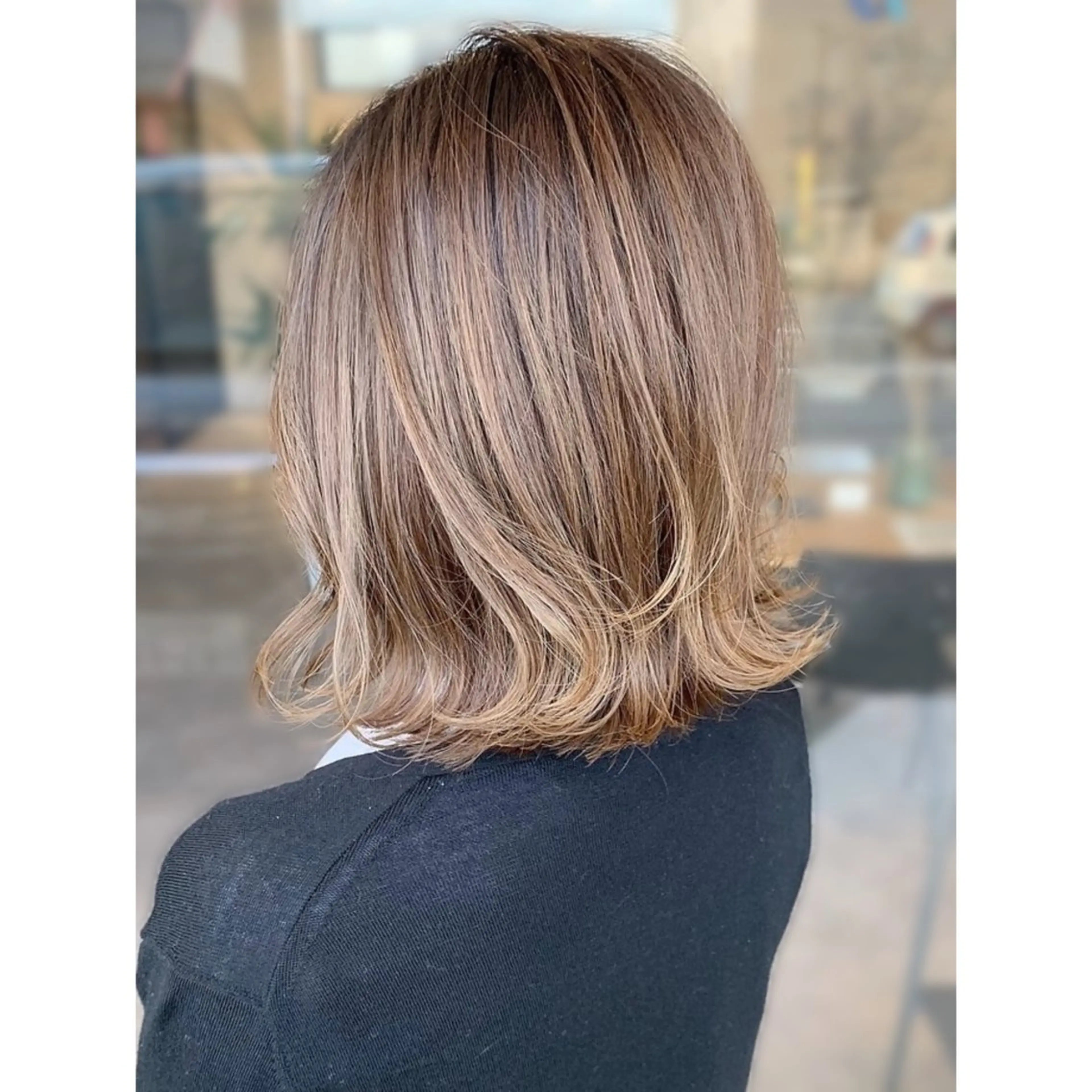 ミディアム ワダ カイのヘアスタイル