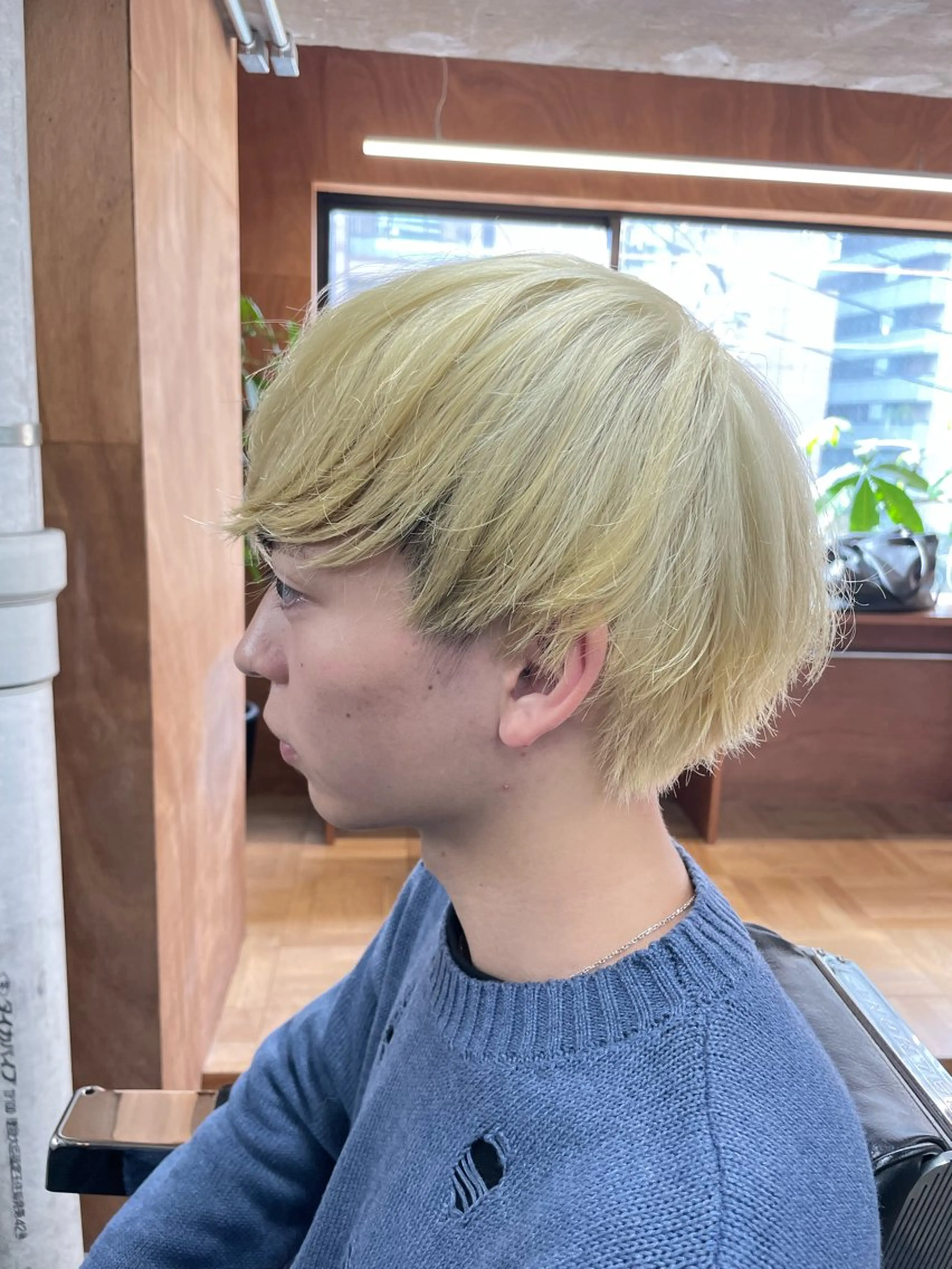 ショート カラー パーマ ヘアアレンジ メンズ 亀井隆汰/メンズ専門 パーマ特化美容師のヘアスタイル