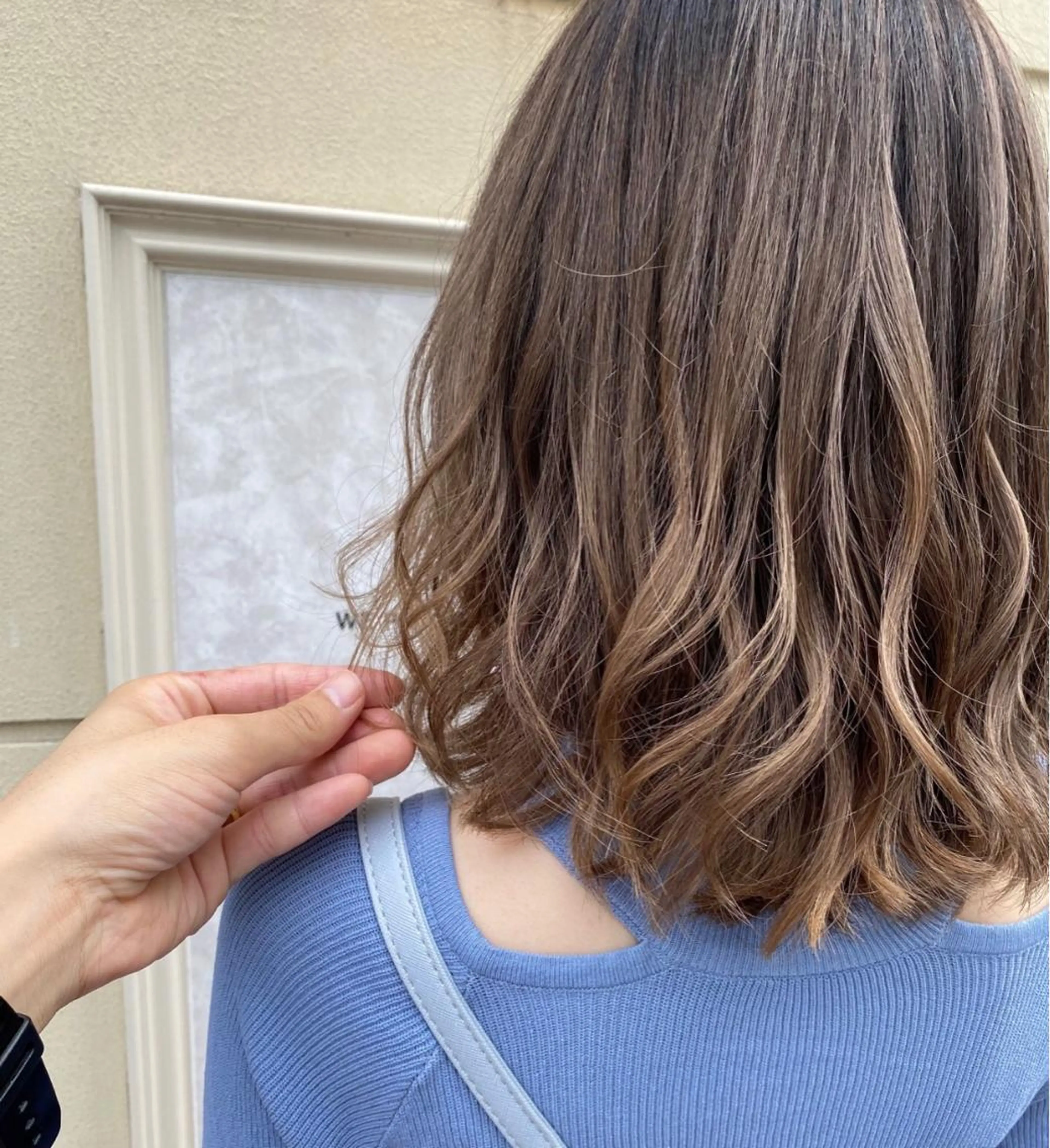 ミディアム カラー 透明感カラー カット ヘアカラー トリートメント ヘッドスパ 🇰🇷韓国レイヤー 錦糸町【北山謙三】のヘアスタイル