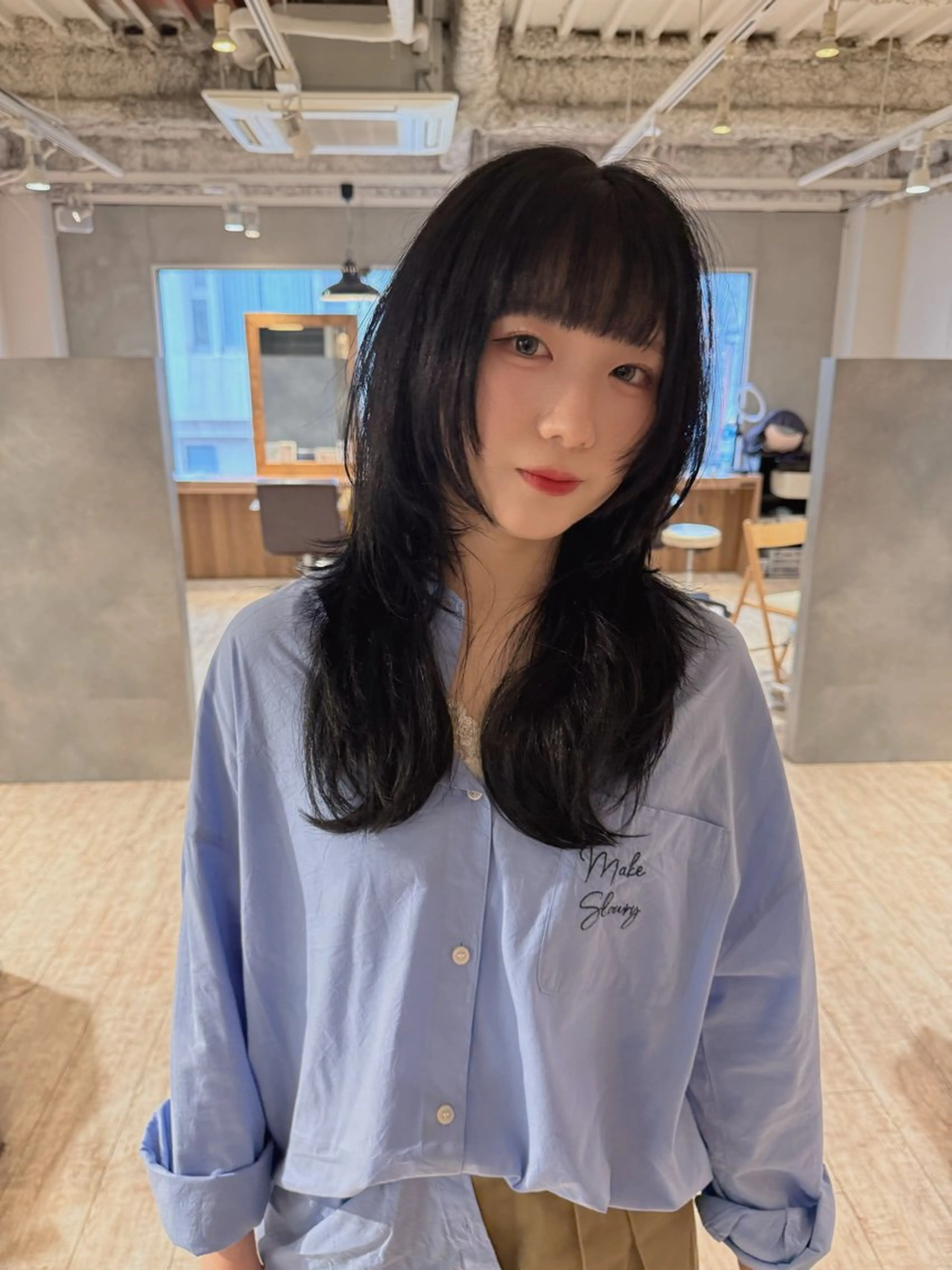 ロング トリートメント 【⭐️レイヤーカット 髪質改善⭐️】長谷川のヘアスタイル