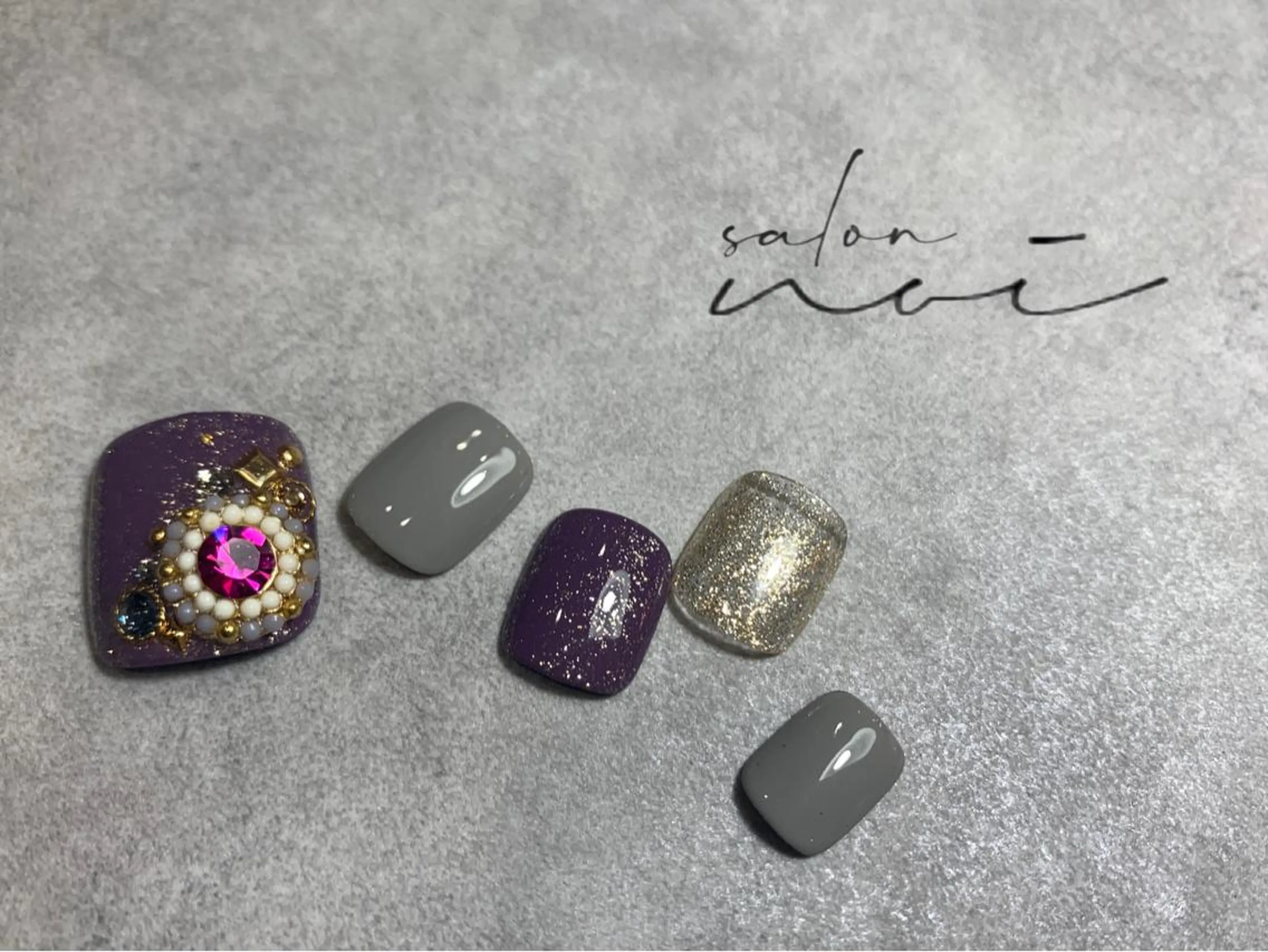 ネイル フットネイル salon noi所属・salon noiのネイルデザイン