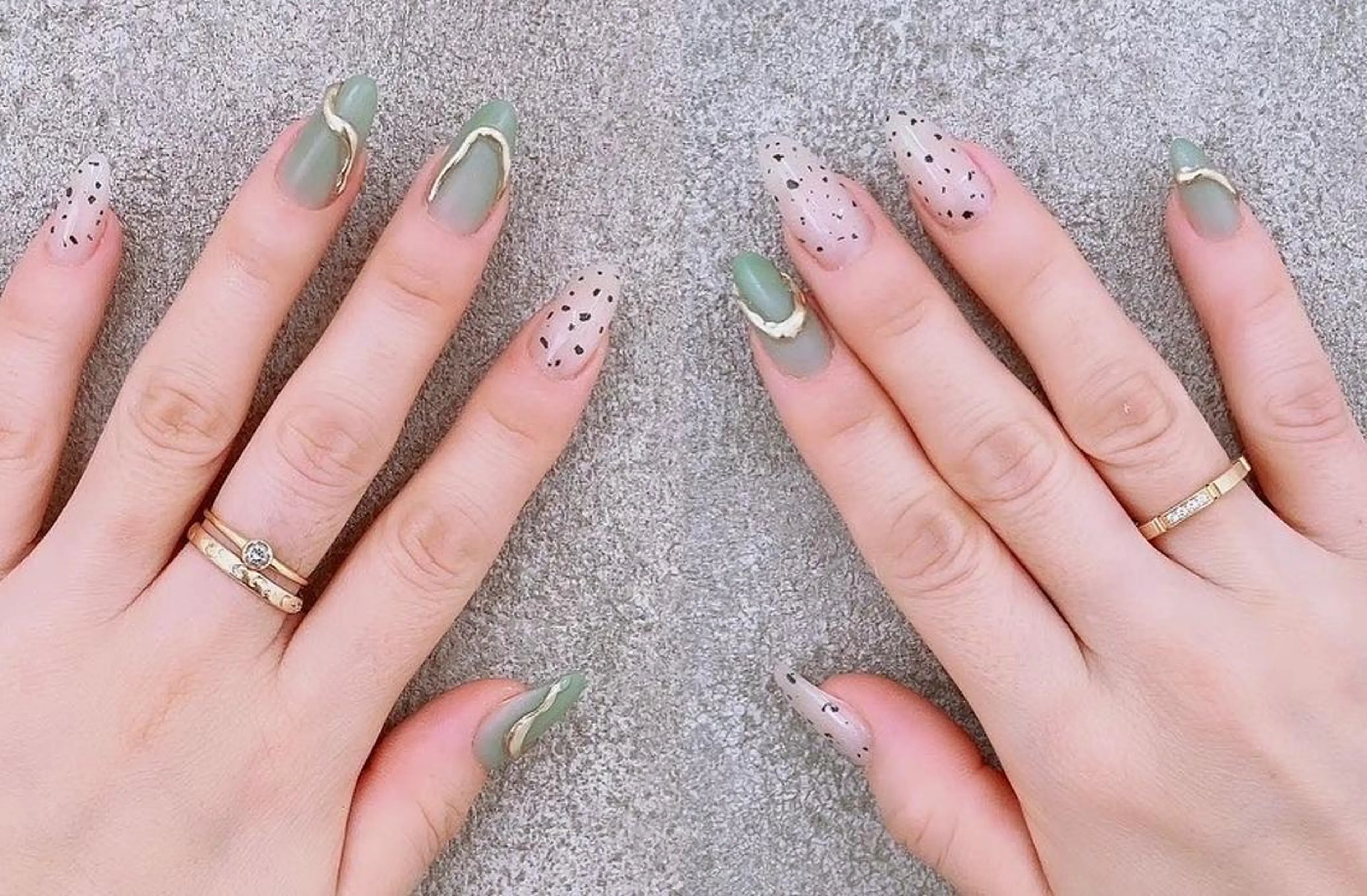 ネイル フレンチネイル ジェルネイル 韓国ネイル ミラーネイル ニュアンスネイル Lilas Nailのネイルデザイン