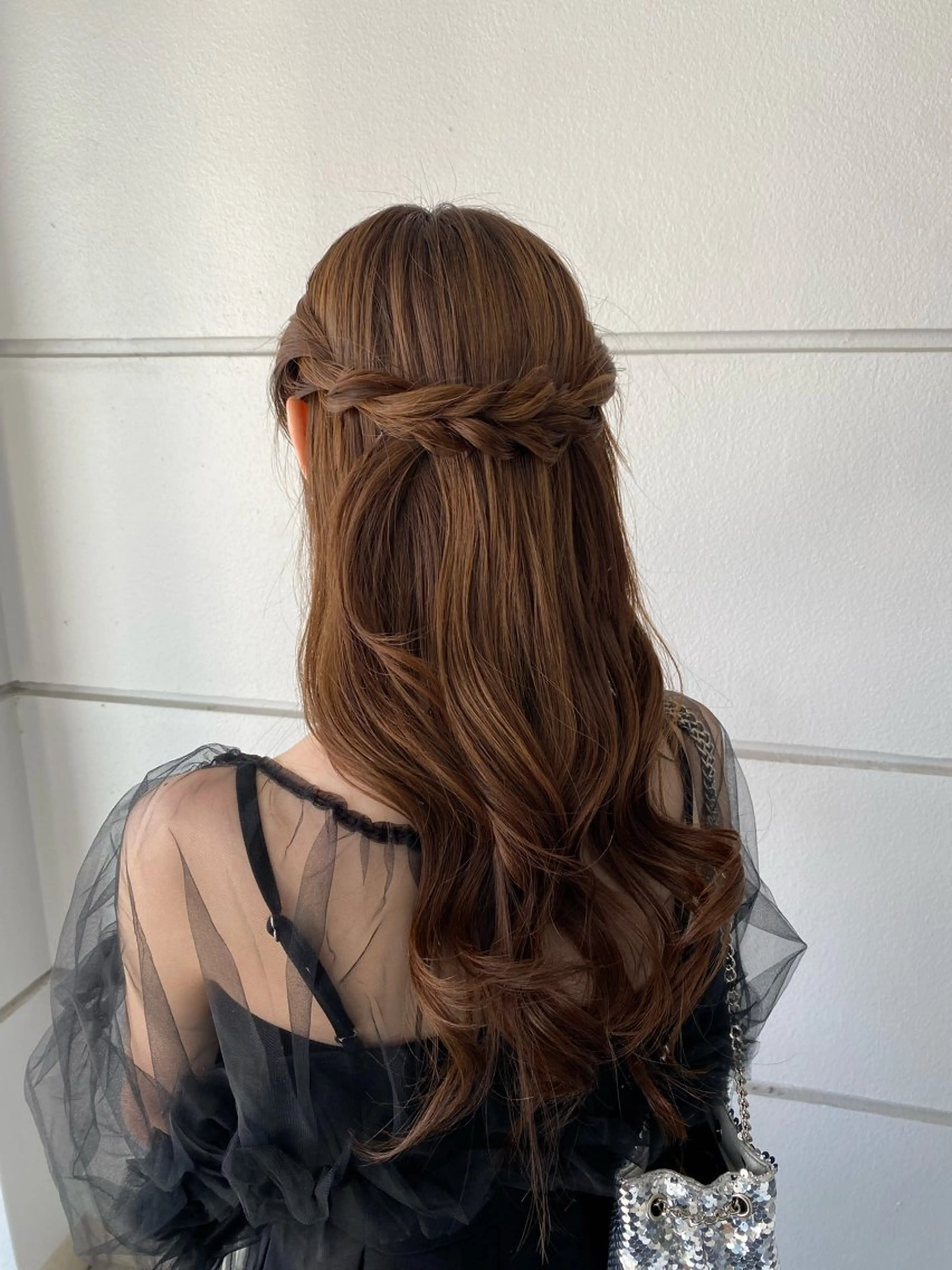 ロング ヘアアレンジ ヘアセット 髪質改善特化🥣🫧 天神美容室のヘアスタイル