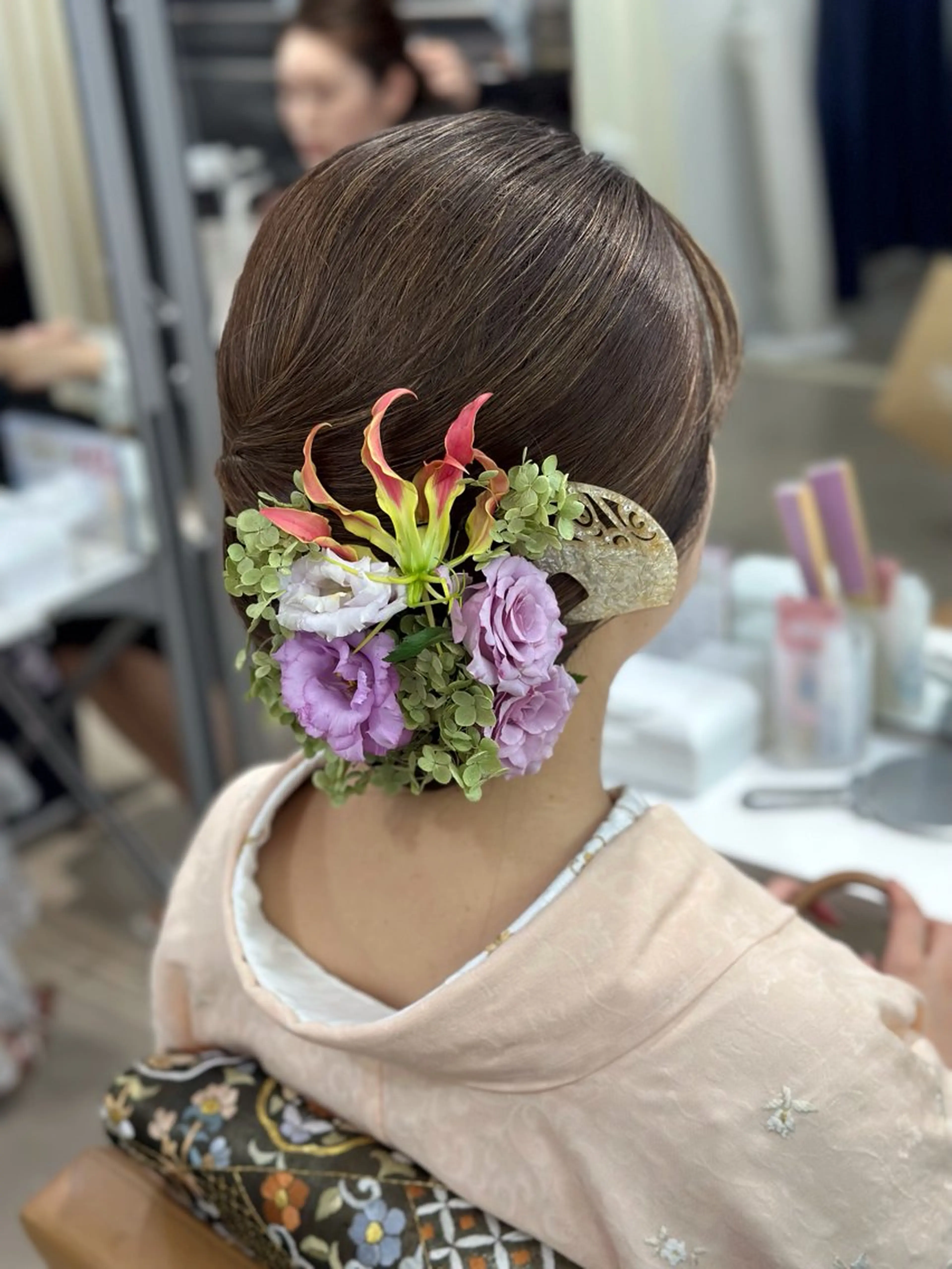 ロング ヘアセット laera.gtd SATOのヘアスタイル