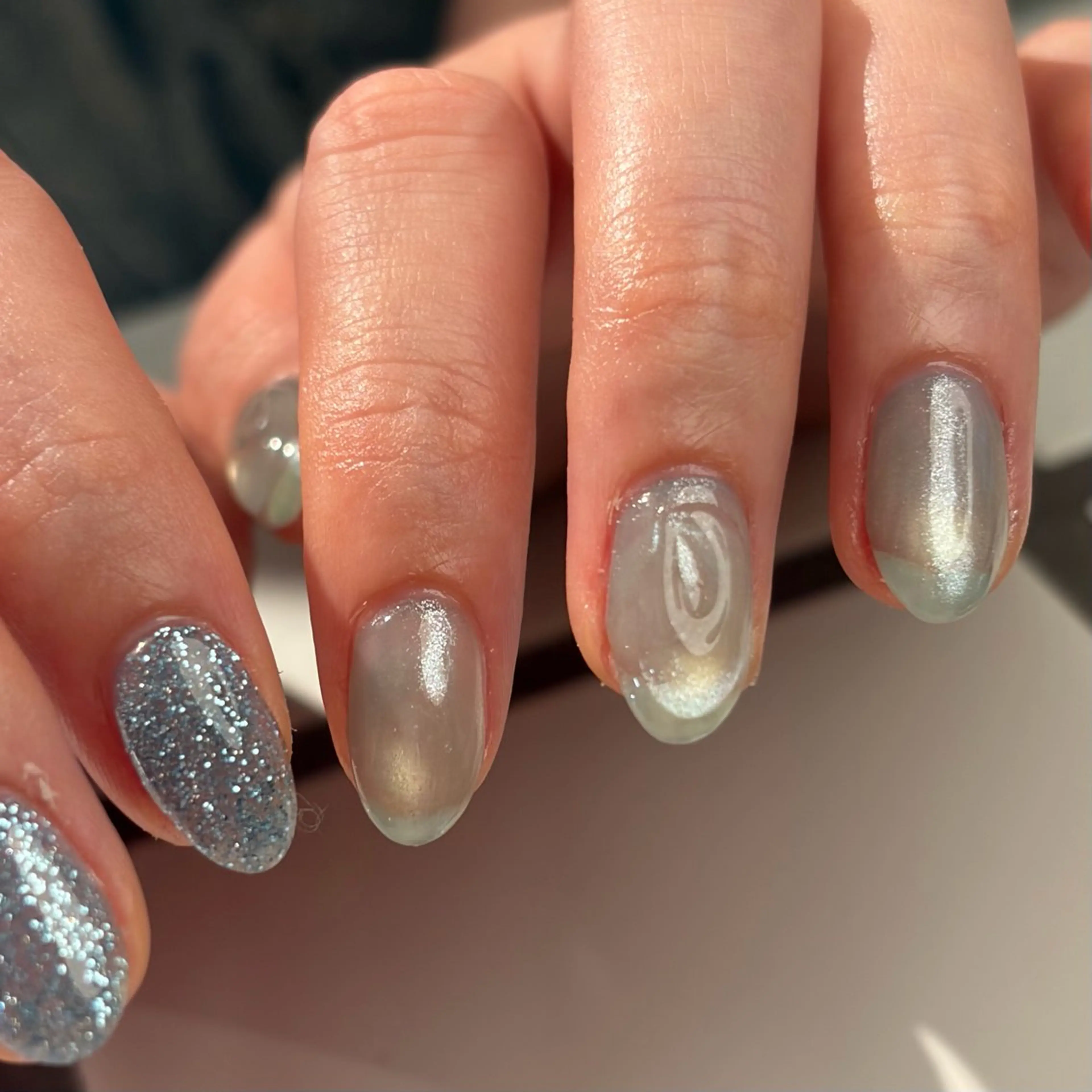 ネイル ハンドネイル ももJr.JELLO 🍑表参道NAILのネイルデザイン