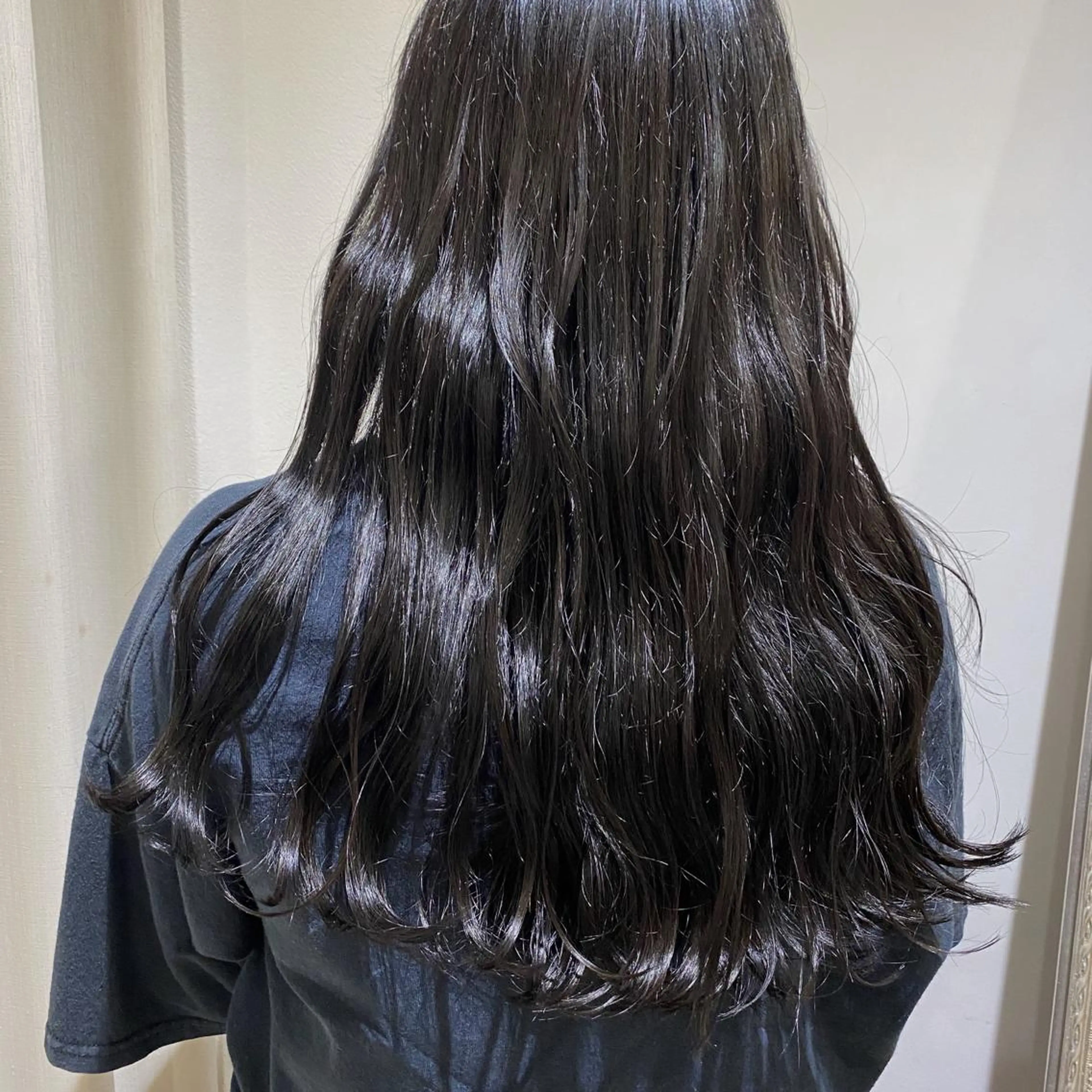 ロング レイヤーカット 🇰🇷SAYAのヘアスタイル