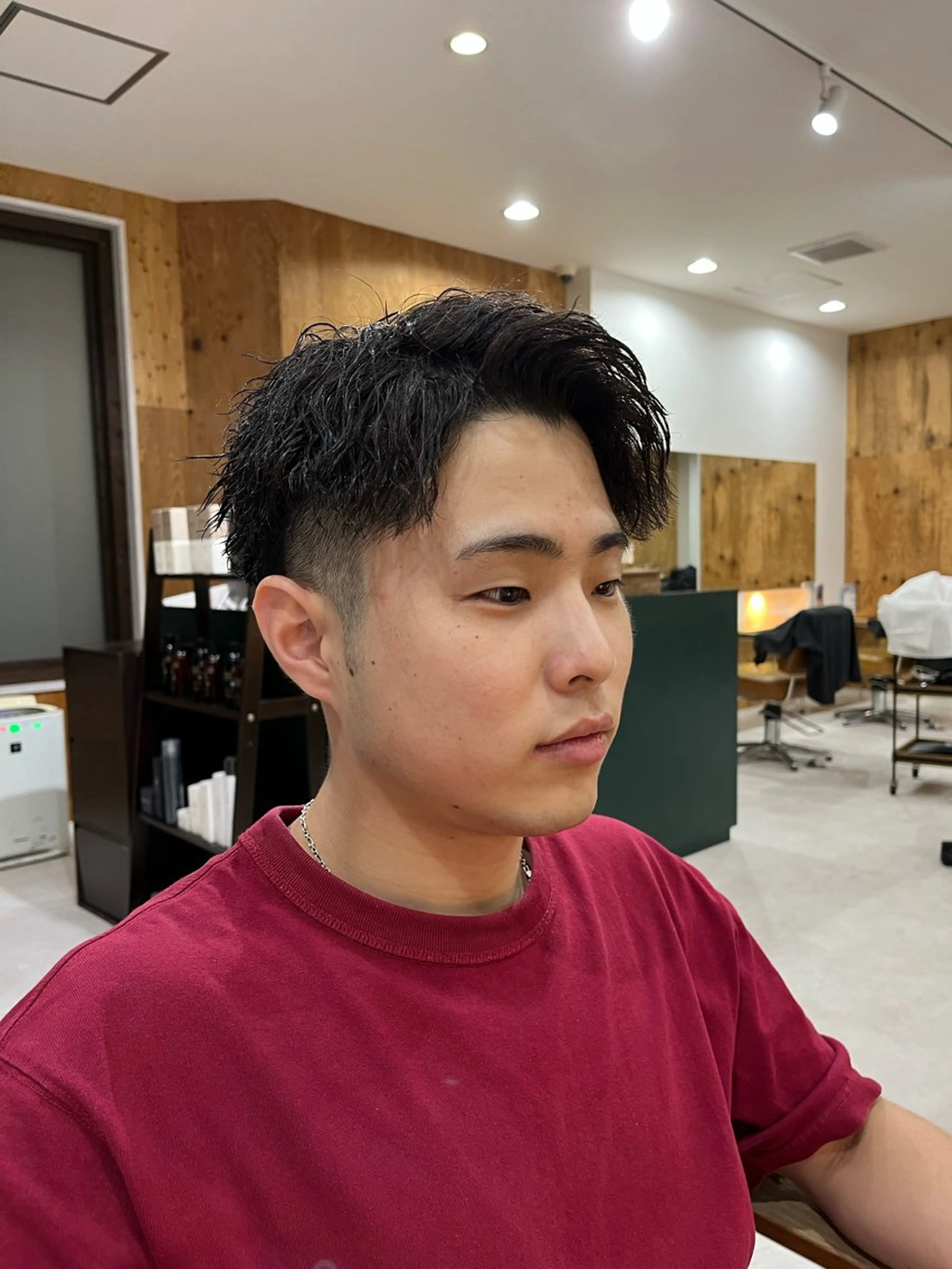 パーマ メンズ メンズパーマ カット パーマ 【メンズパーマ専門】 質感職人/牧野成瀬のヘアスタイル