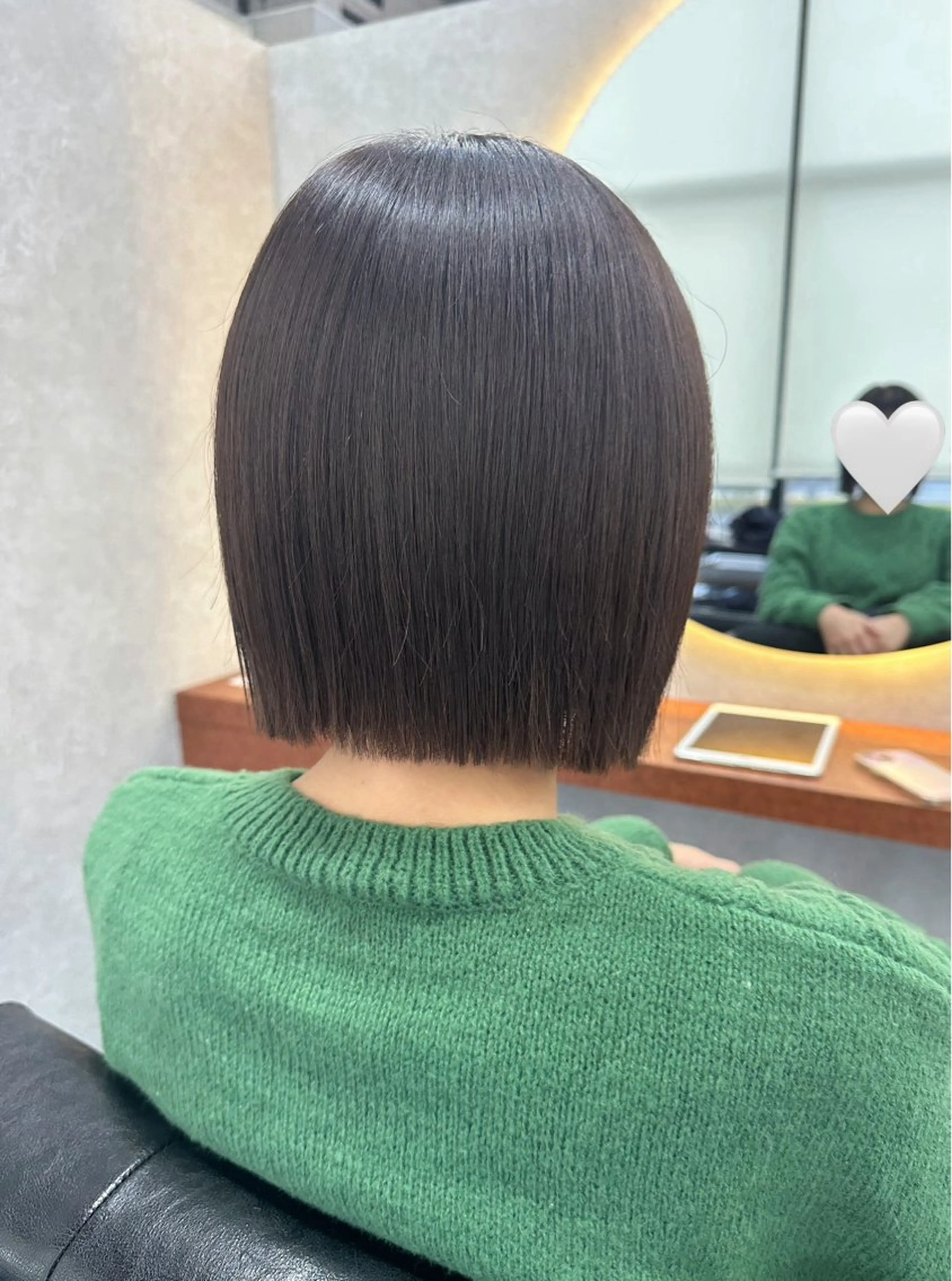 ミディアム カット ヘアカラー hair atelier OZ 安積店所属・Natsuki OZ安積店のヘアスタイル