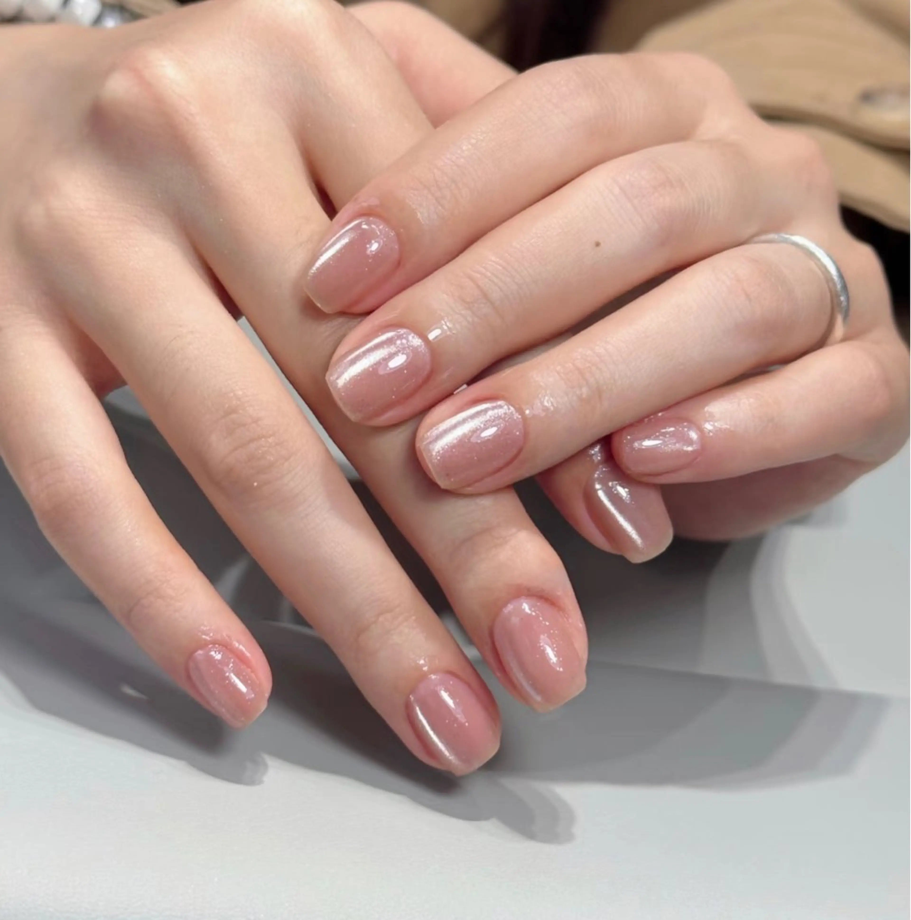 ネイル ハンドネイル ハンドケア 🍑 momo_nailのネイルデザイン