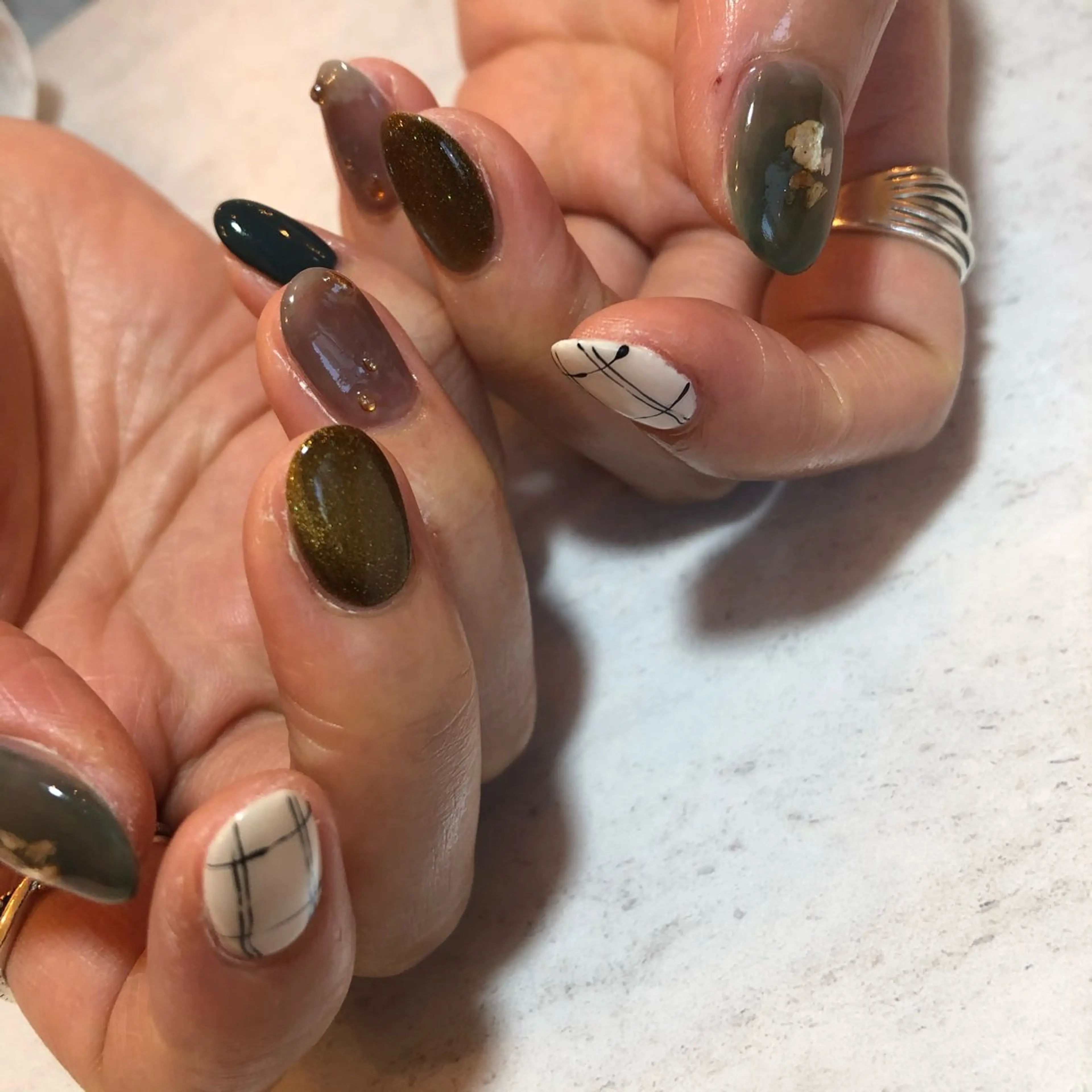 ネイル ハンドネイル フットネイル 🌕akuri🌖 渋谷/nuanceのネイルデザイン