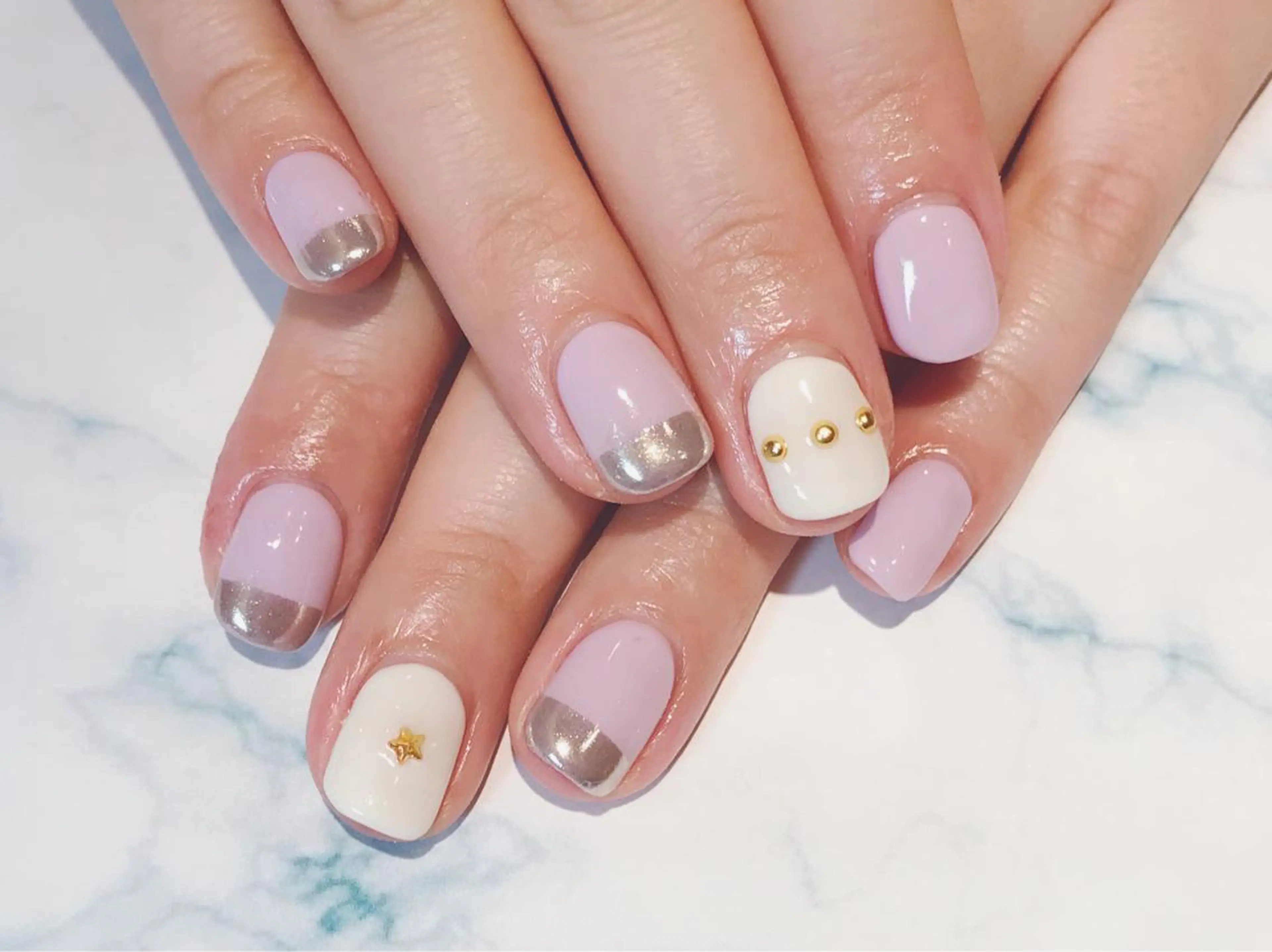 ネイル ハンドネイル もとまつ さちこのネイルデザイン