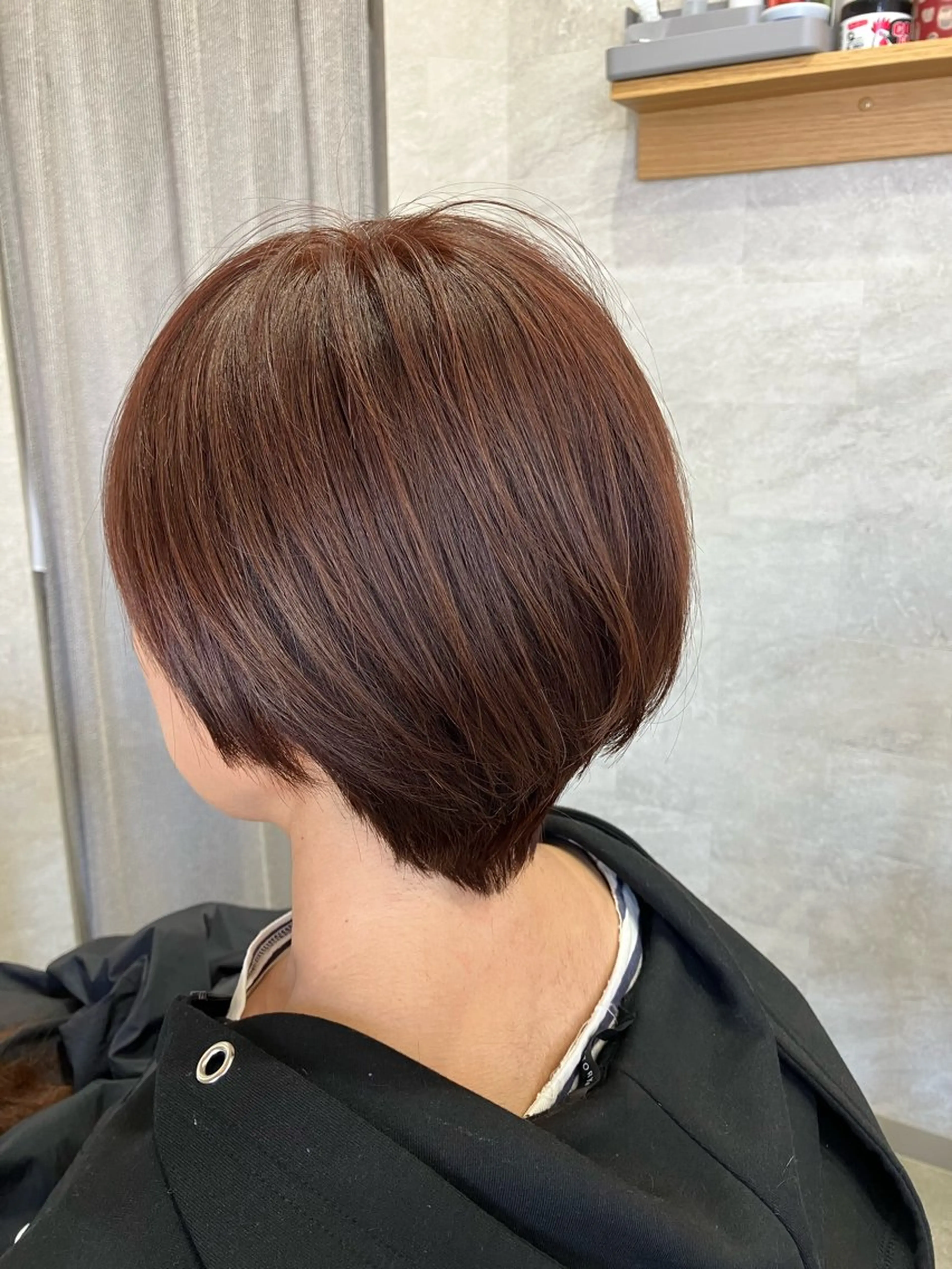 ショート 須賀 知穂のヘアスタイル