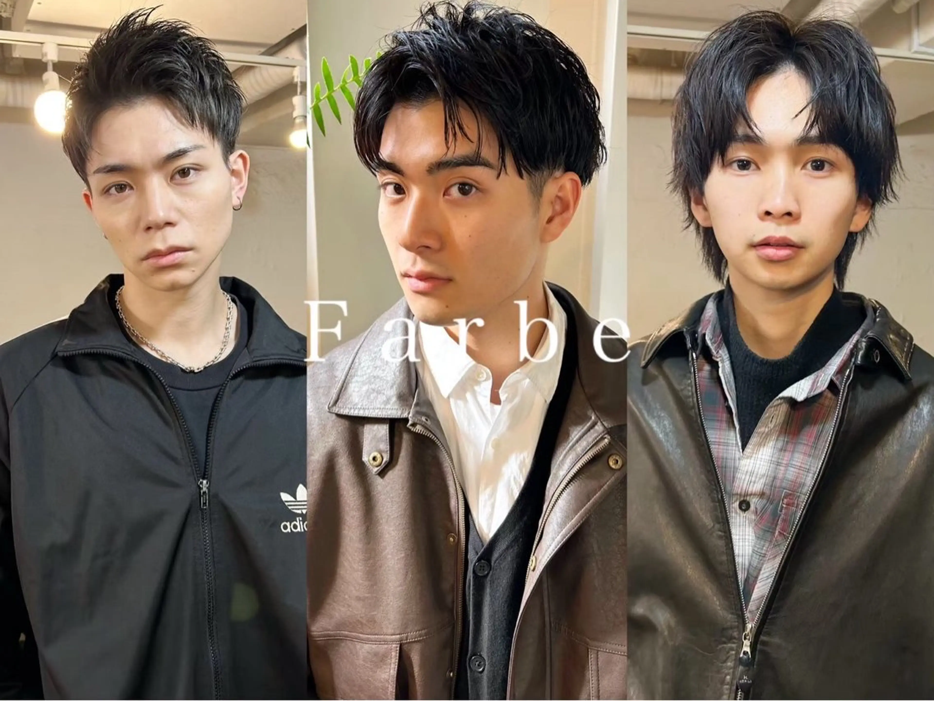 カット パーマ 横浜/メンズ特化/ Farbe/田中颯斗のヘアスタイル