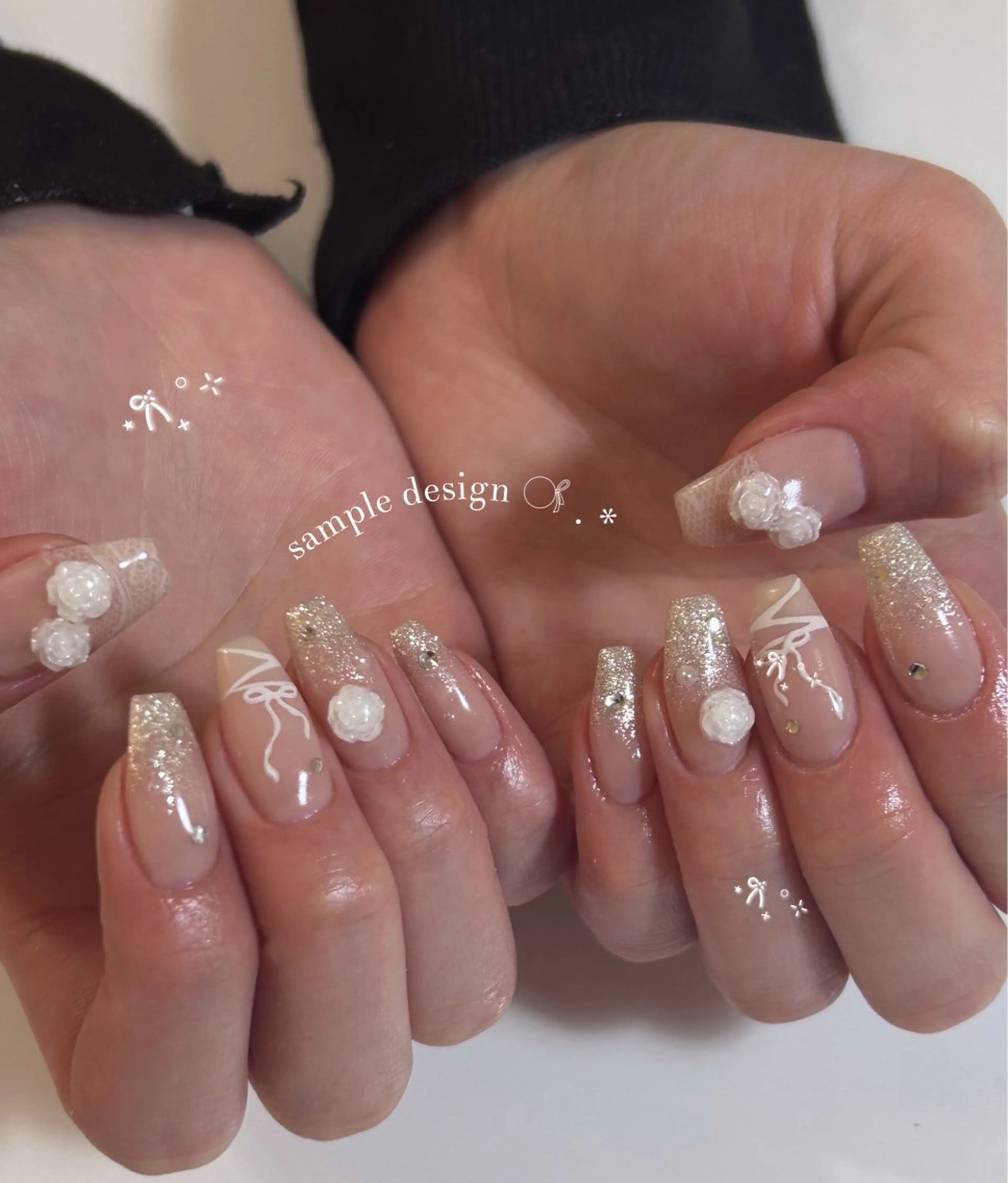 ネイル ハンドネイル ViViA momokaのネイルデザイン