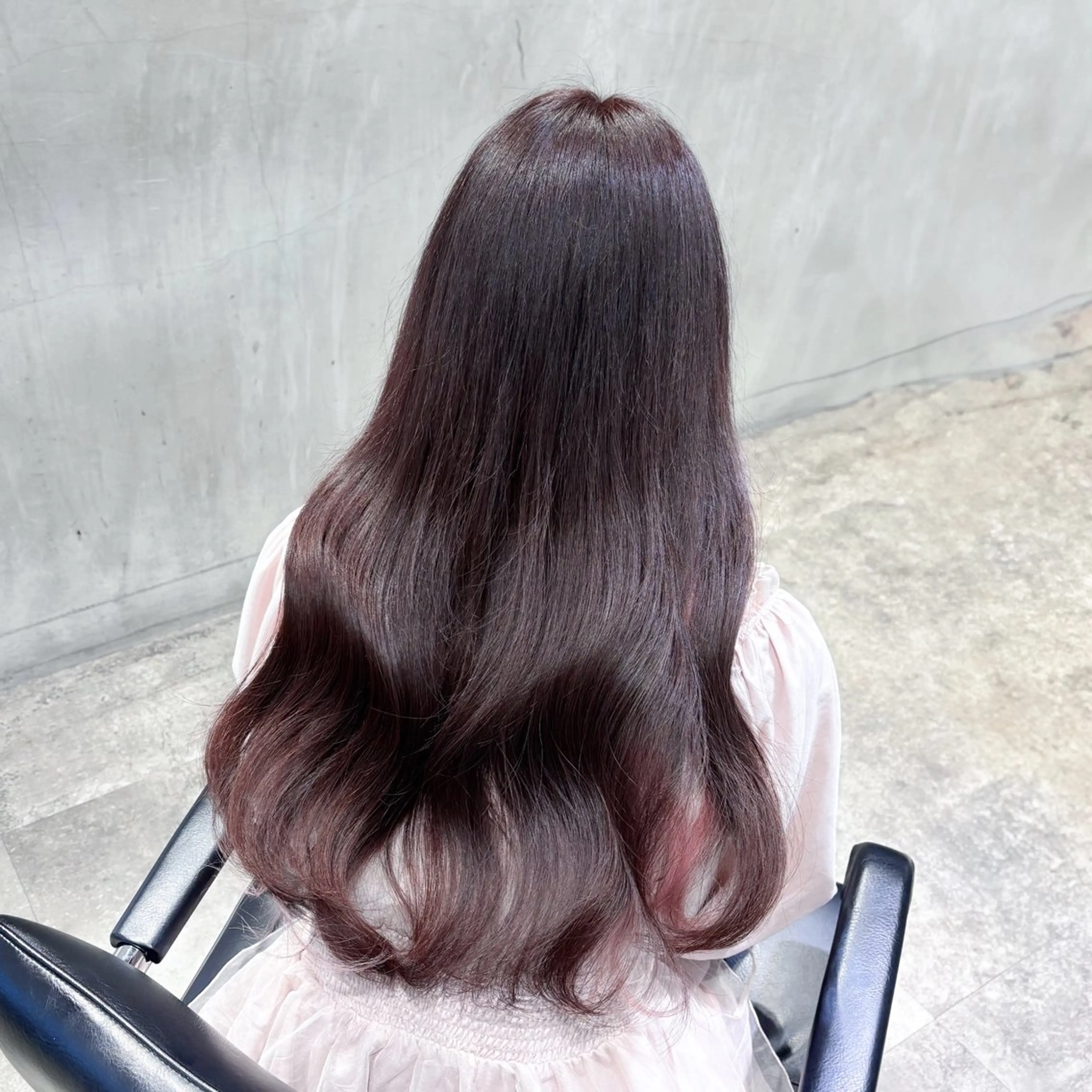 ロング カラー ヘアアレンジ ヘアカラー エクステ ヘアセット 🎀モテ暖色× エクステ🎀あかりのヘアスタイル