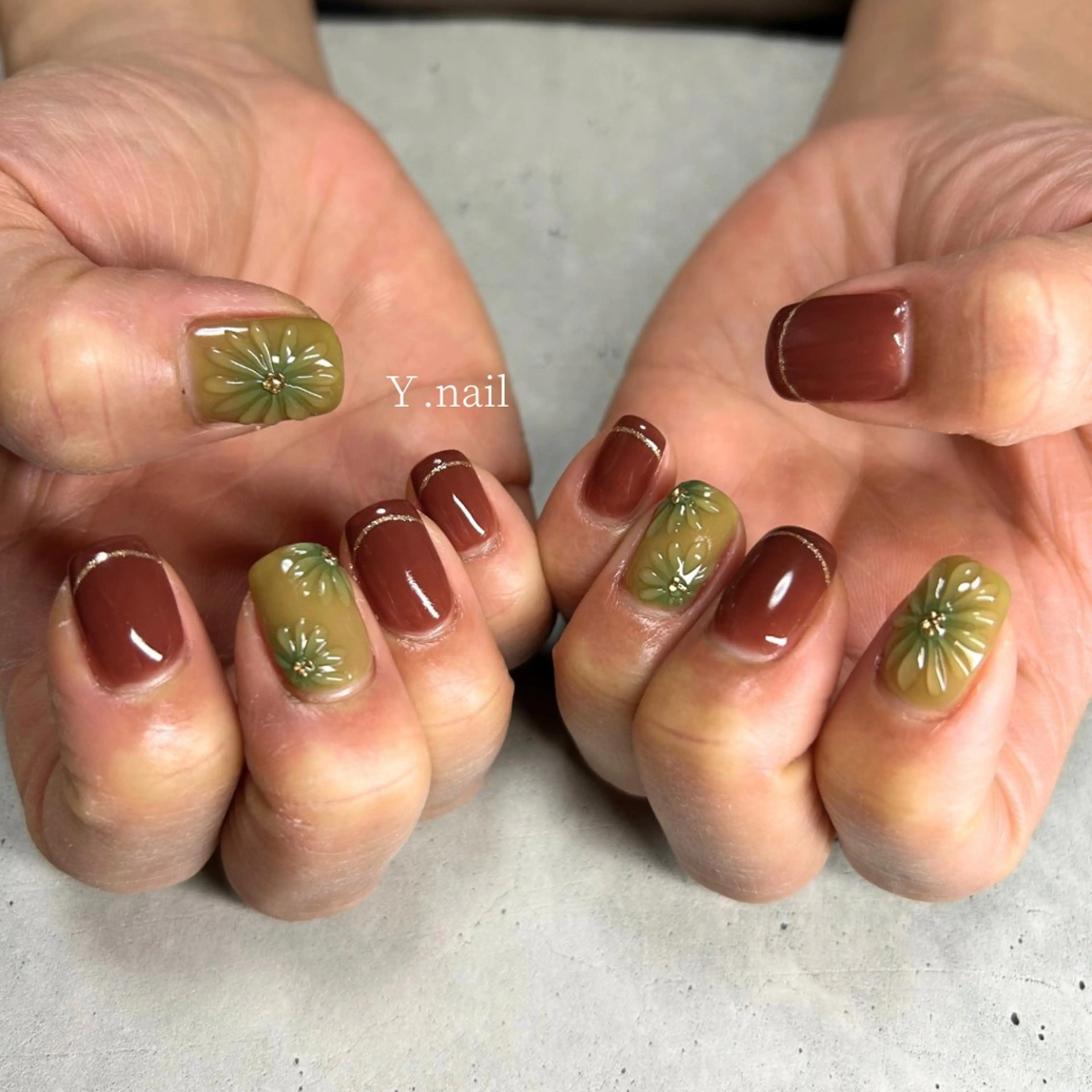 ネイル ハンドネイル Y. nailのネイルデザイン