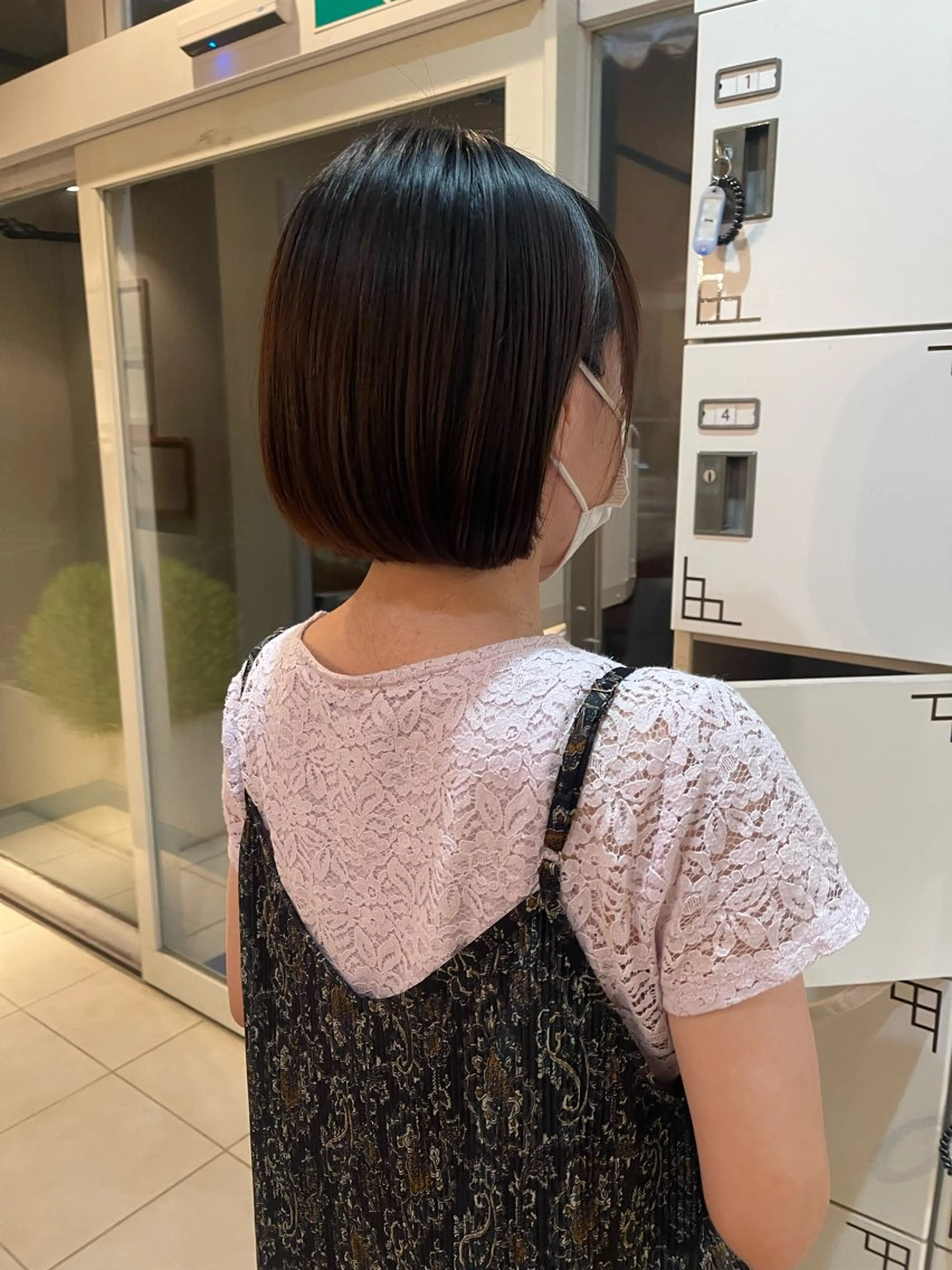 ショート ボブ 吉田 真尋のヘアスタイル