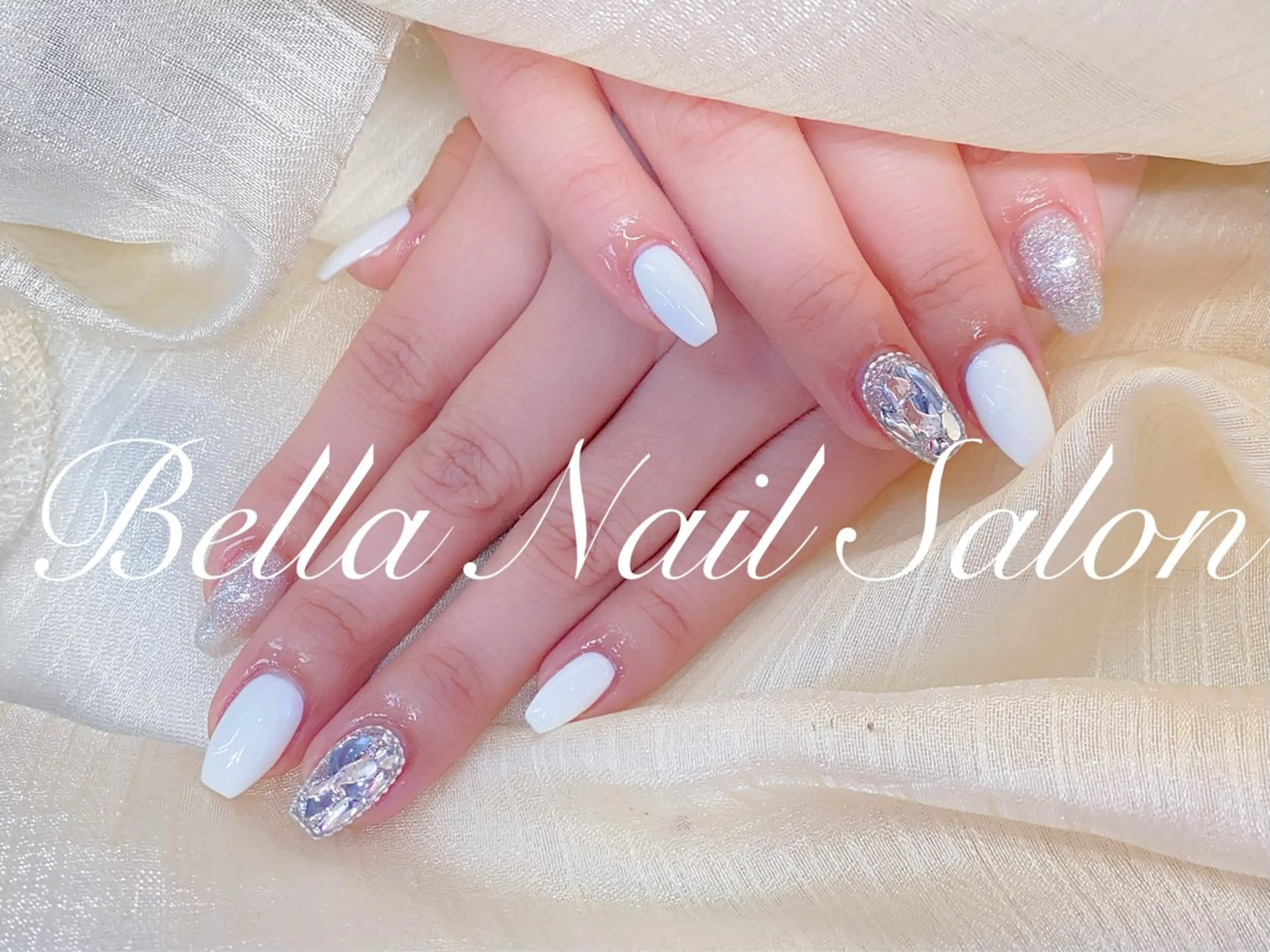 春キャンペーン［4月限定］ハンドシンプル定額デザイン　オフィスネイル　6500→5600の写真