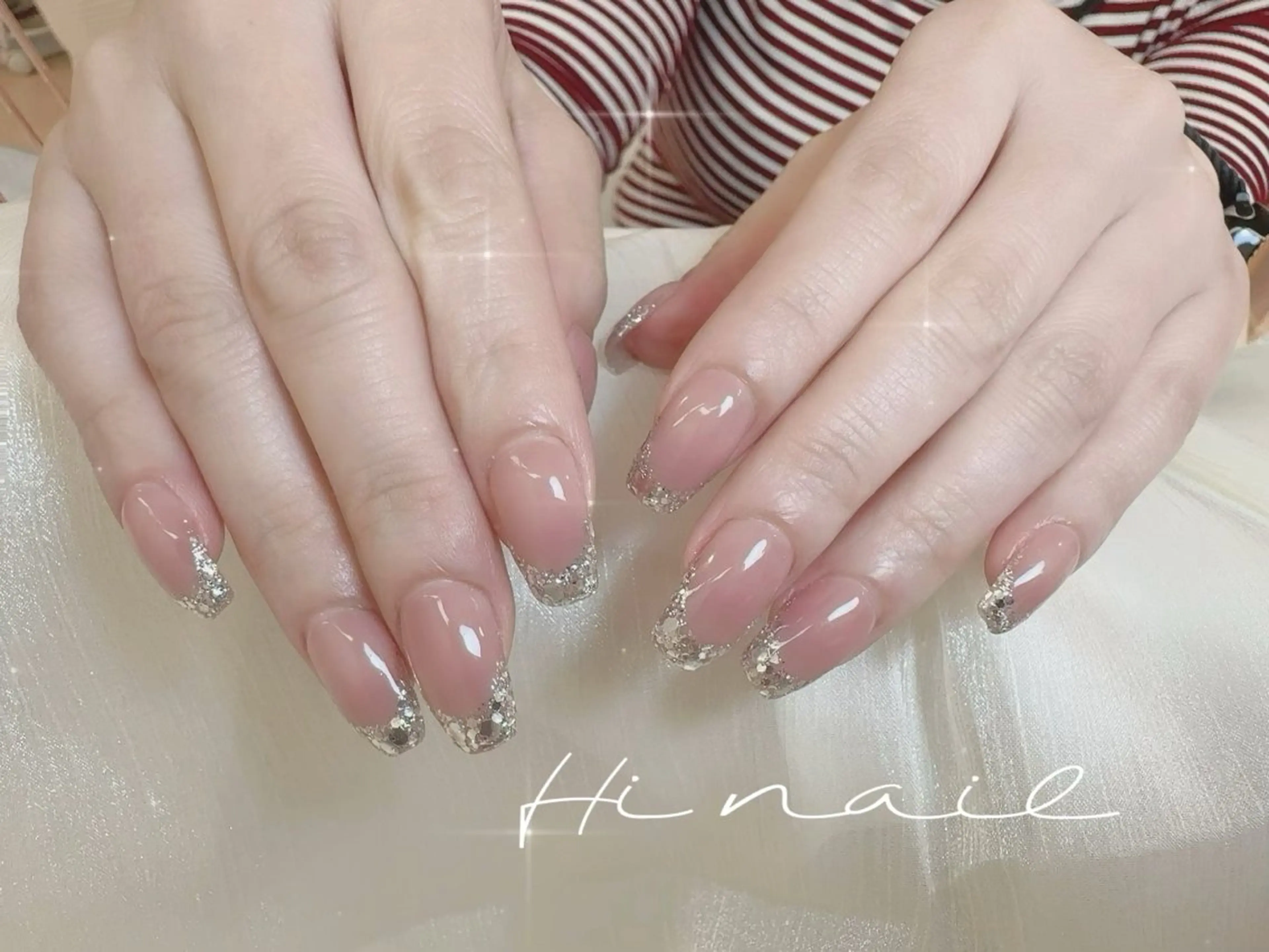 ネイル チークネイル フラッシュネイル フットネイル フレンチネイル ジェルネイル Hi nail 【ハイネイル】池袋のネイルデザイン