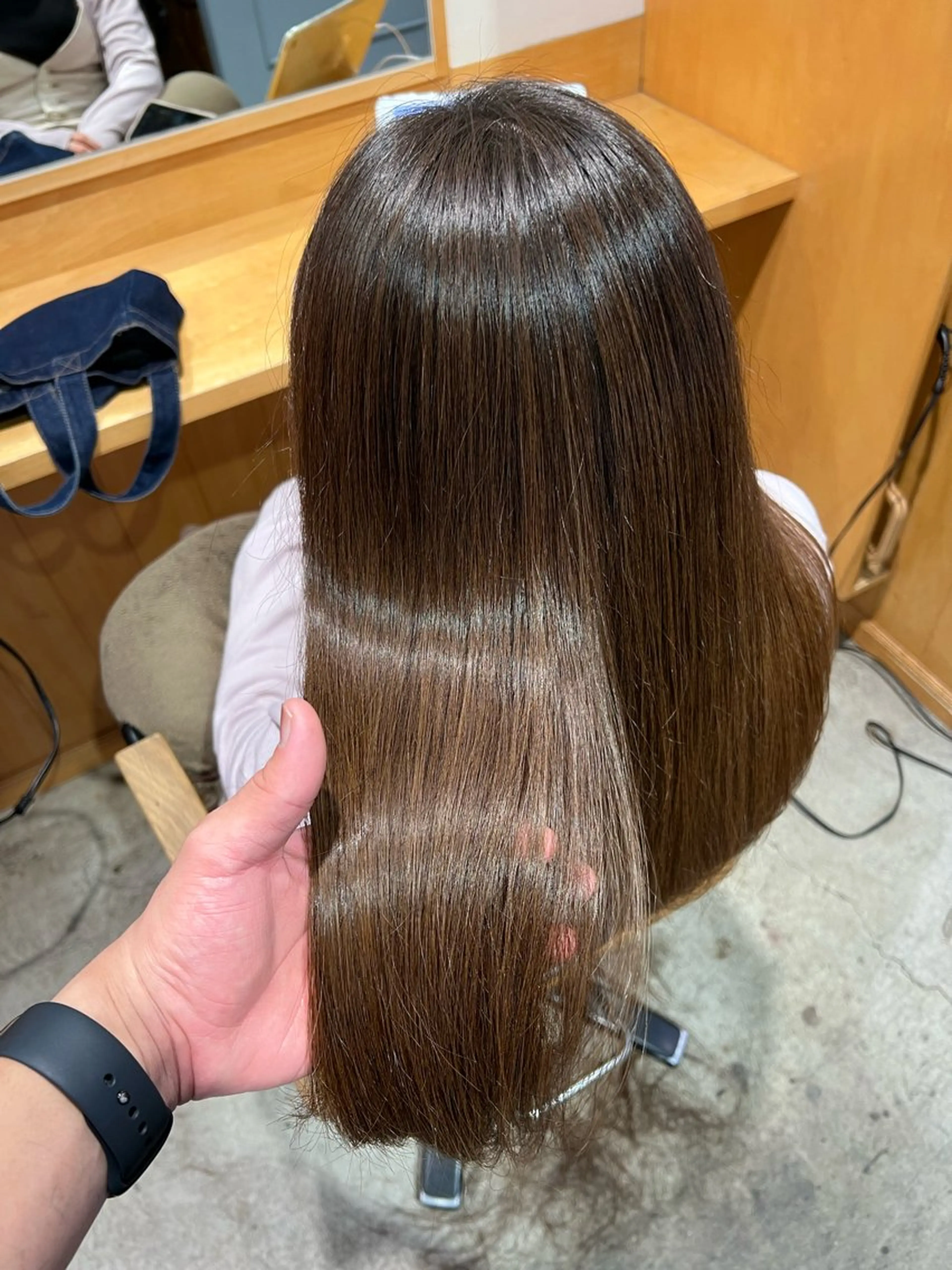 セミロング トリートメント ✨艶髪✨ 透明感カラー　Rinのヘアスタイル