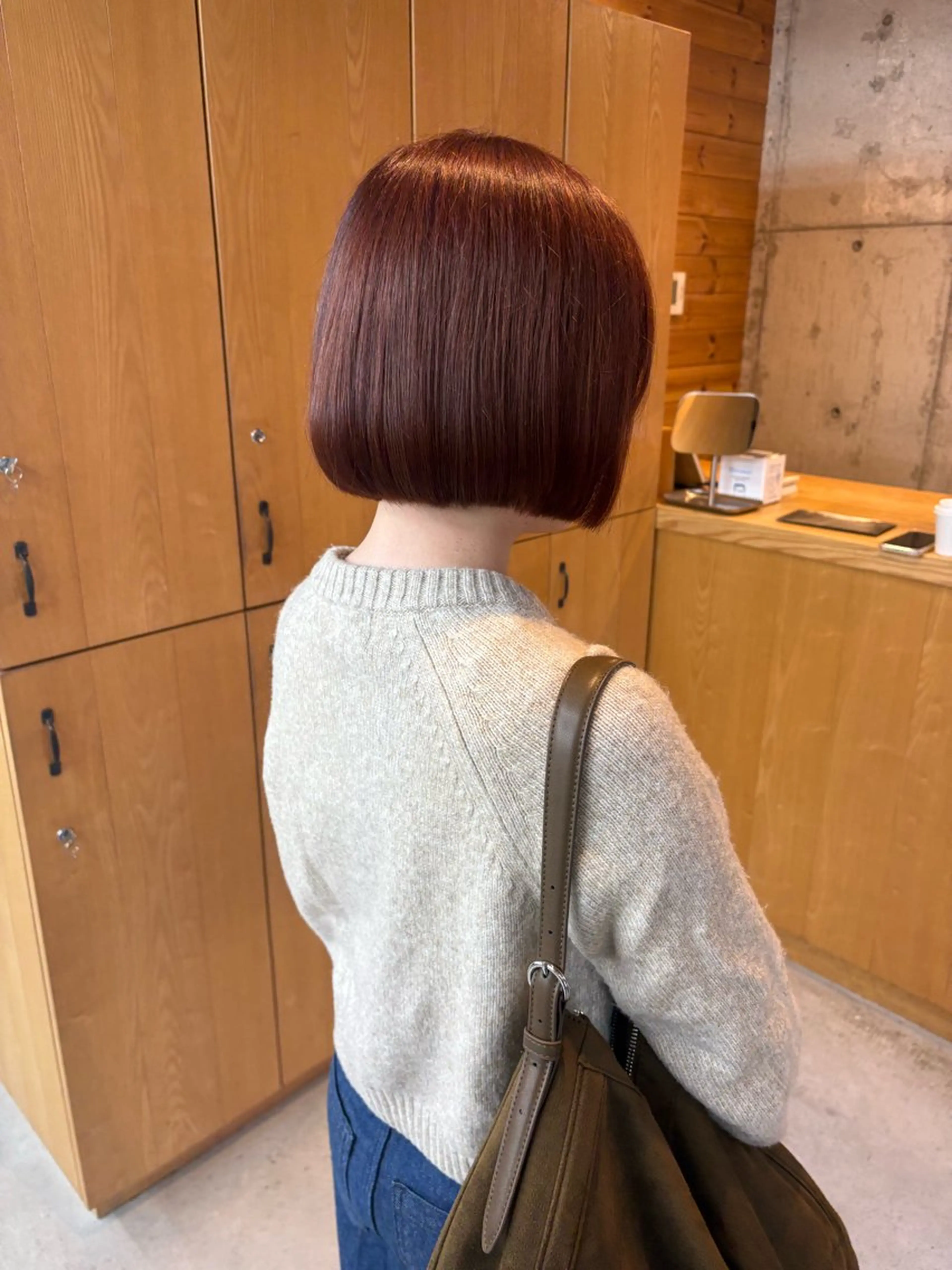 カラー カット ヘアカラー 枚方美容師/ スパニスト/東本真菜のヘアスタイル