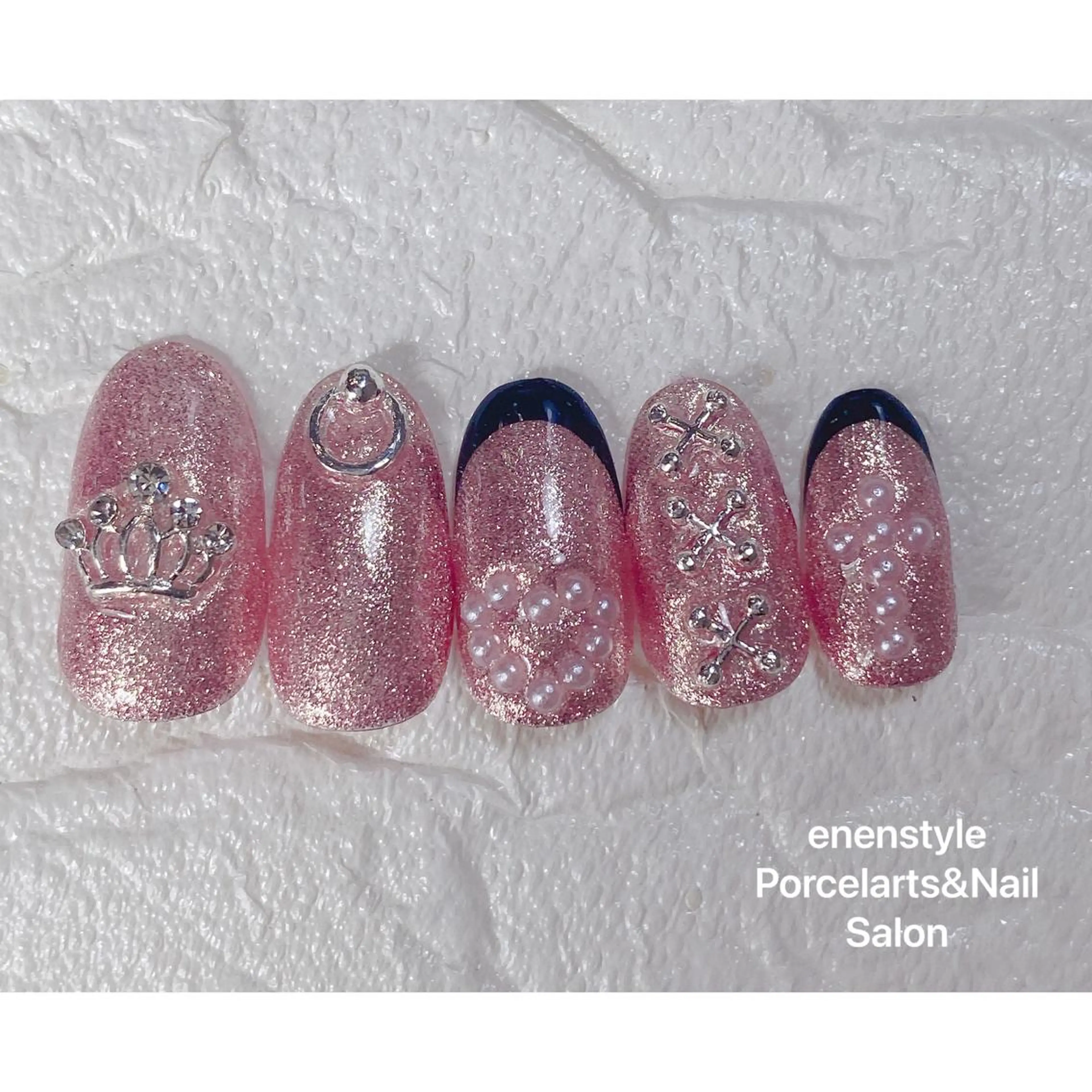 ショート ネイル 👑enen style👑のネイルデザイン