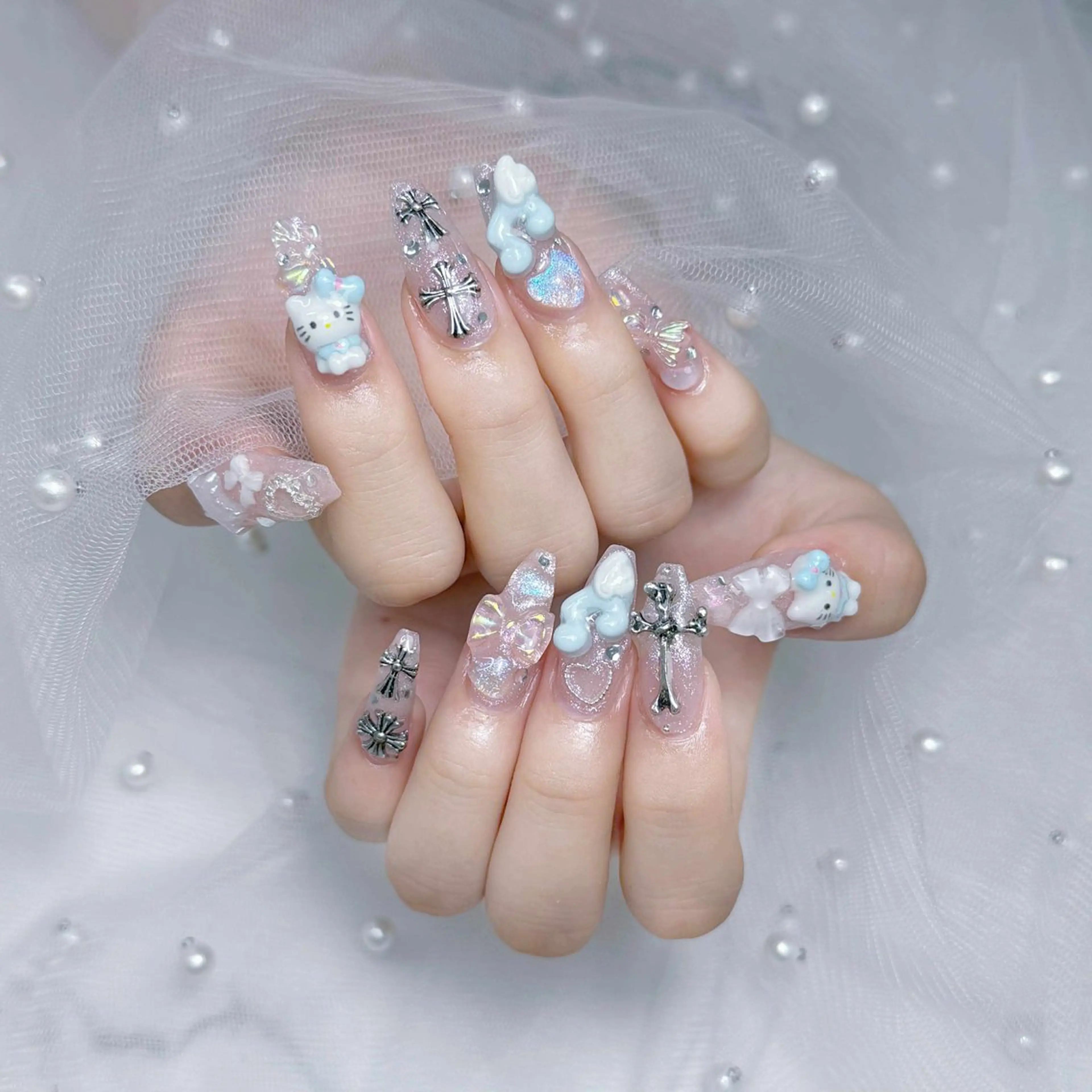 ネイル ハンドネイル ハンドケア Nova Nail Nambaのネイルデザイン